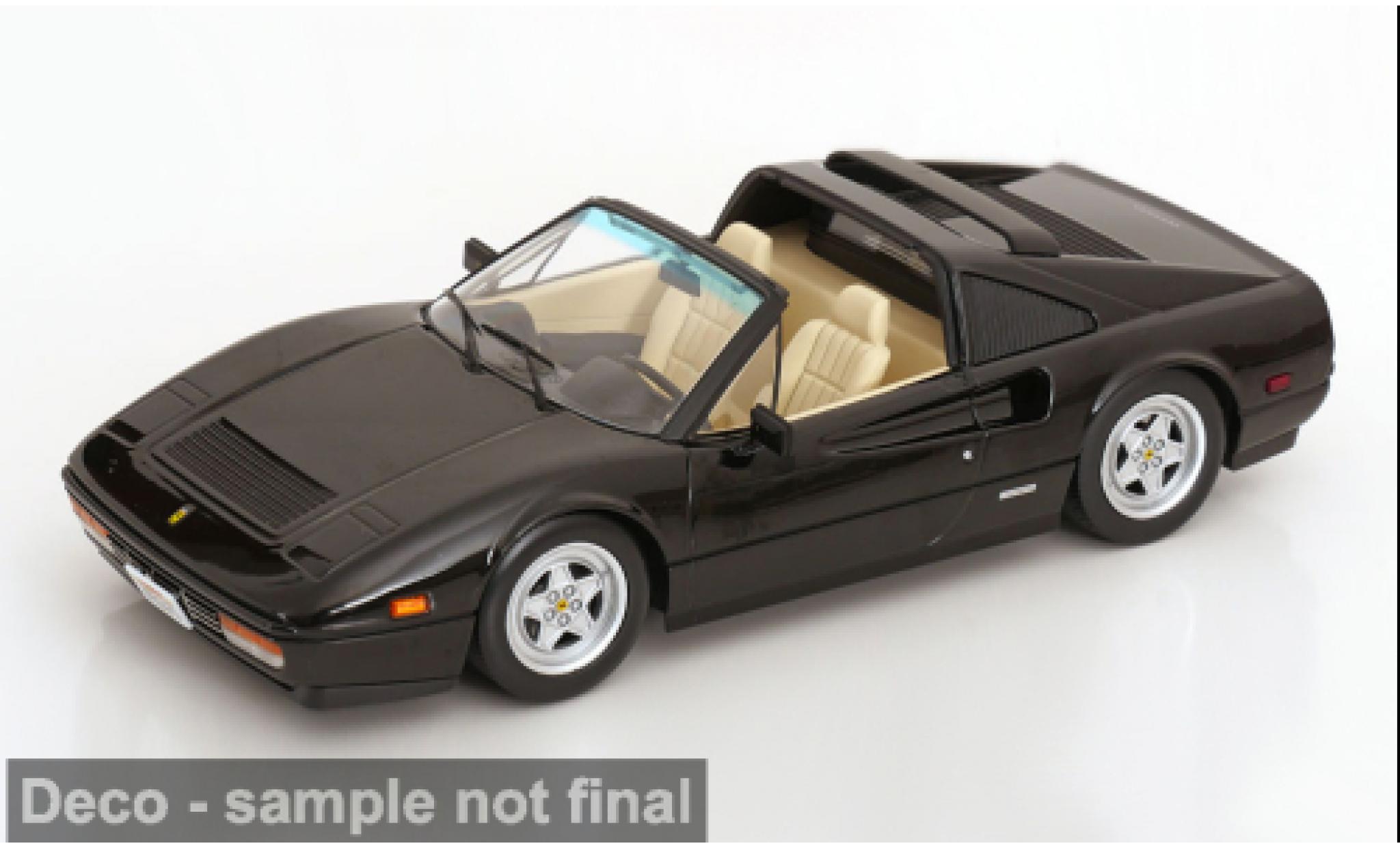 Ferrari 328 1/18 KK Scale GTS schwarz 1985 US-Version Miami Vice 1:18 modellautos
