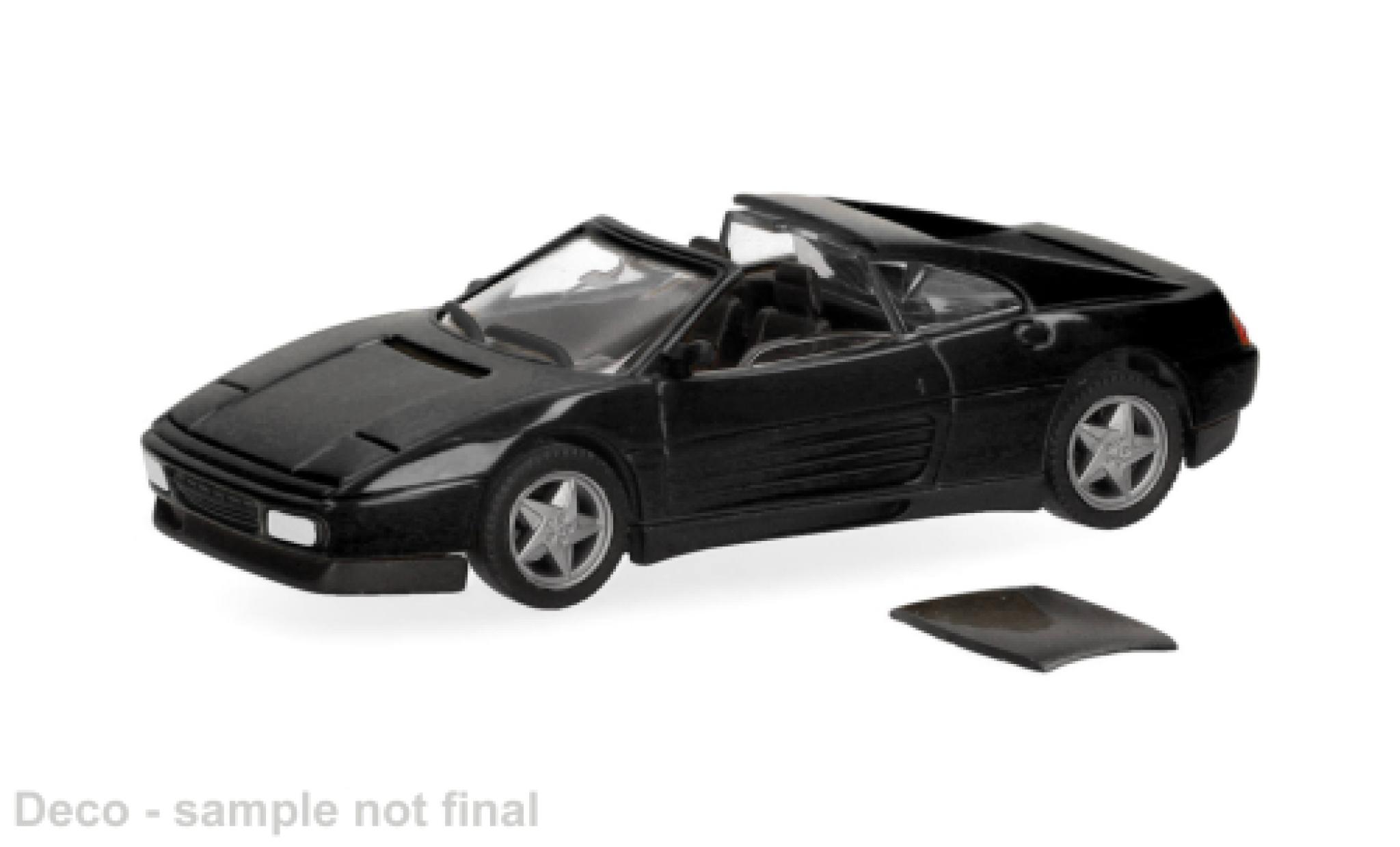 Ferrari 348 1/87 Herpa TS schwarz 1:87 modellautos