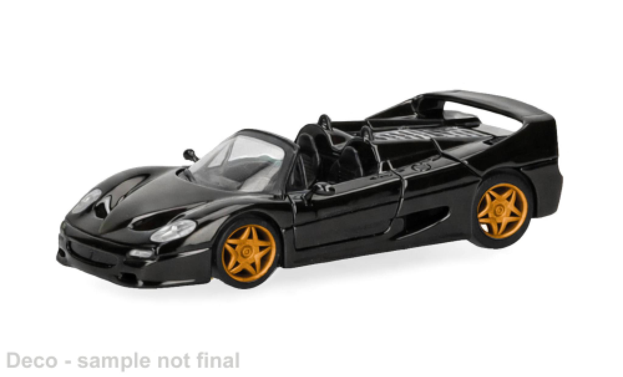 Ferrari F50 1/87 Herpa Spider schwarz 1:87 modellautos