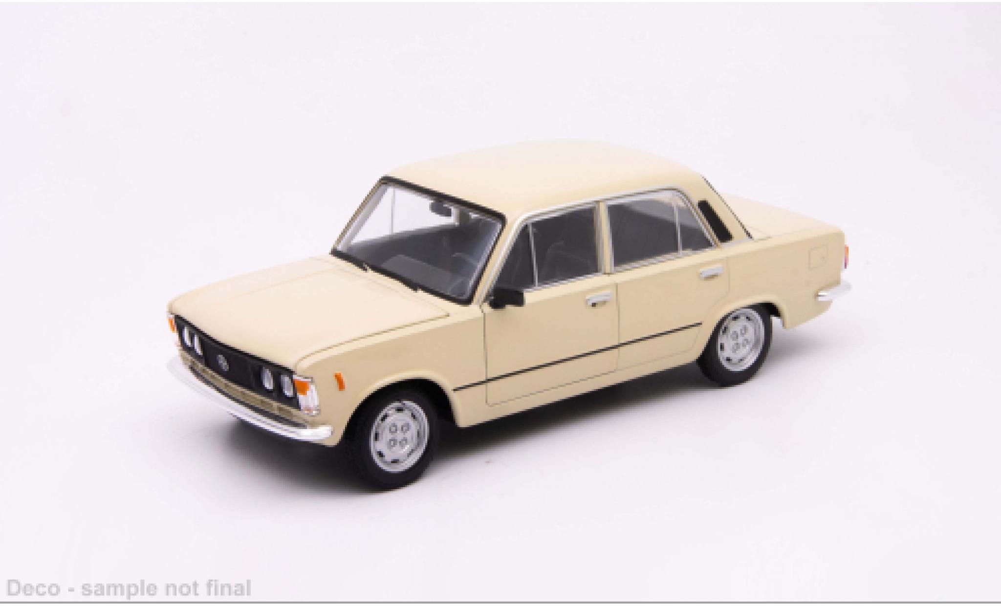 Fiat 125 1/24 Welly P beige 1:24 modellautos