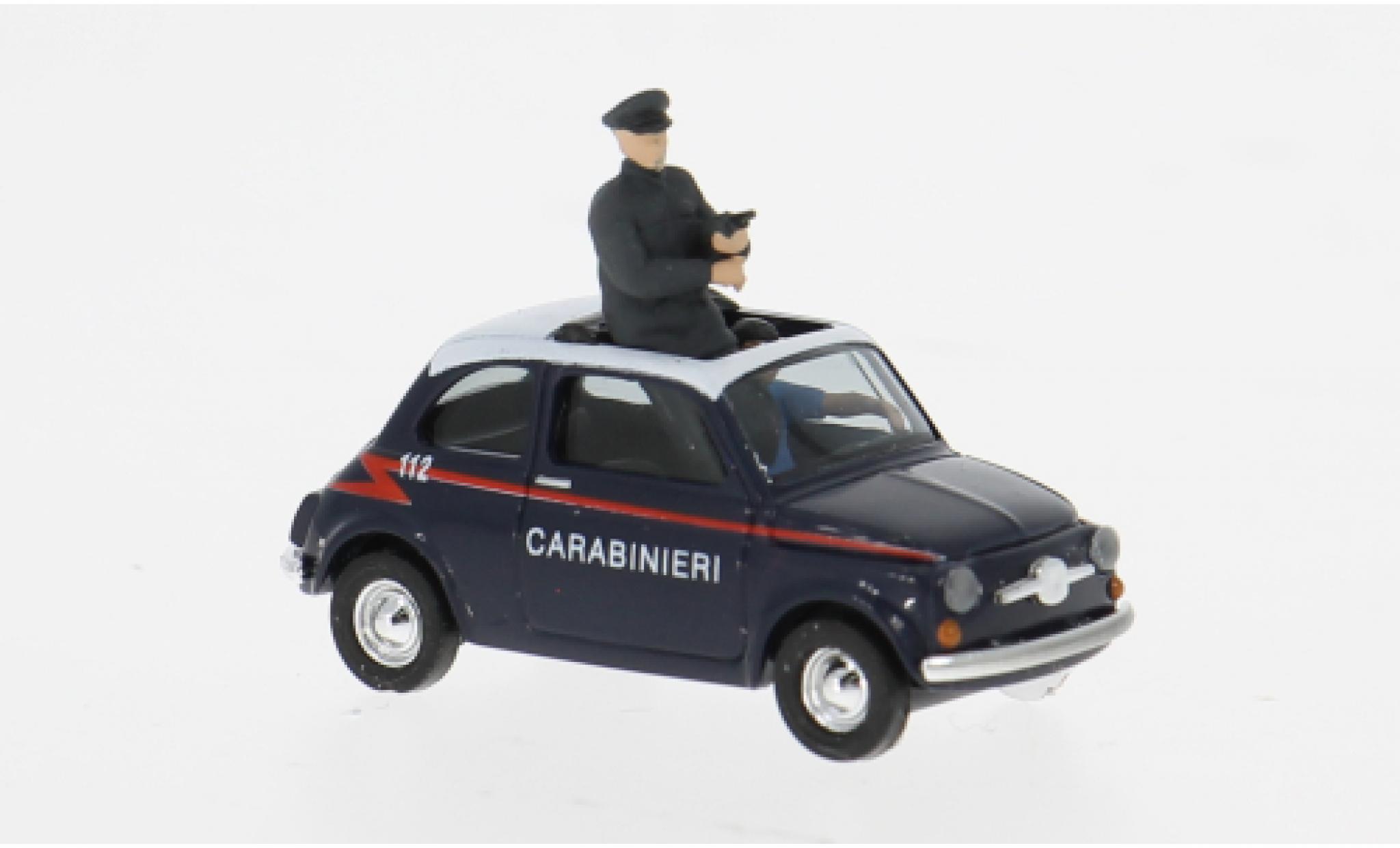 Fiat 500 1/87 Busch 1965 Carabinieri (I) 1:87 modellautos