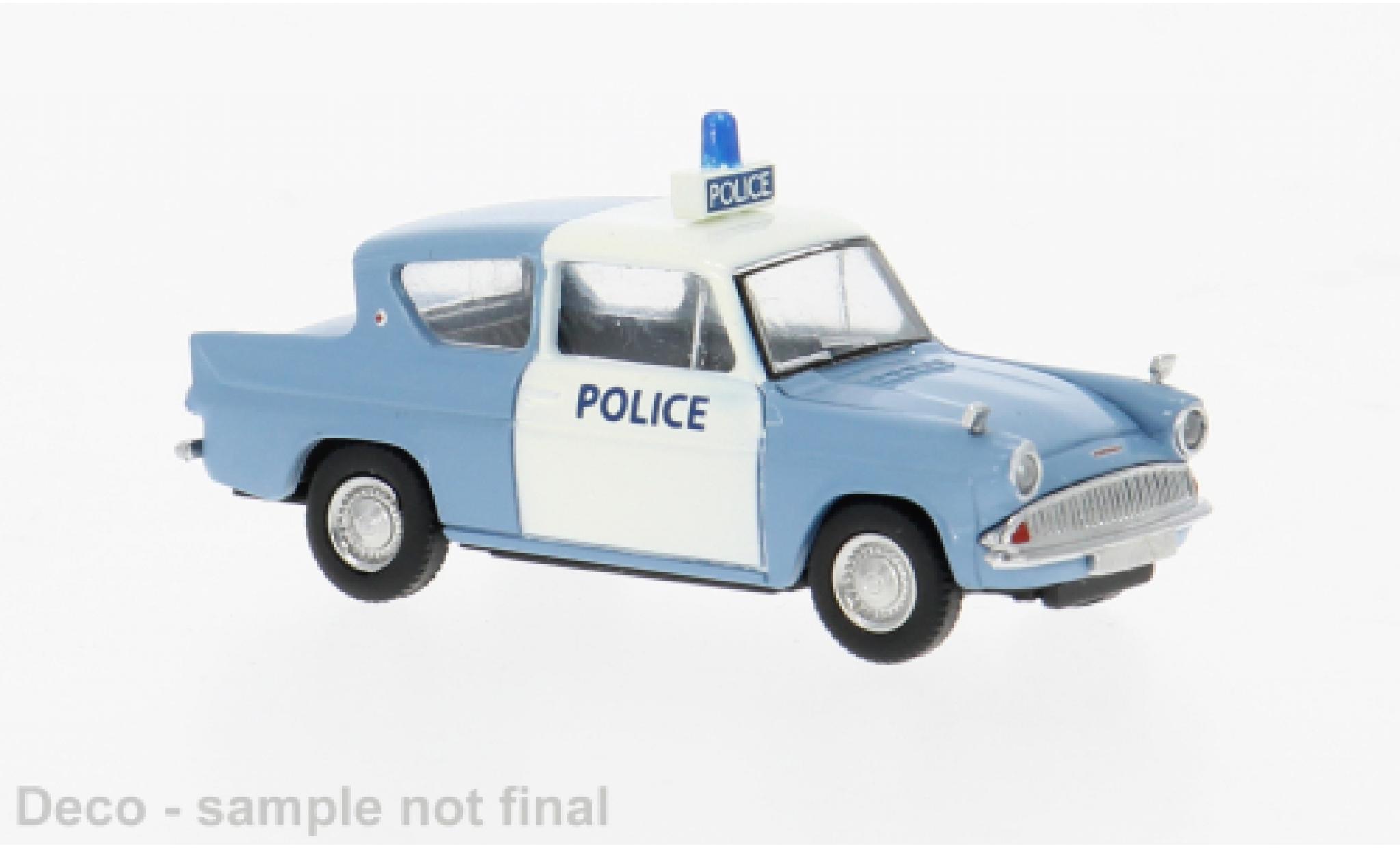 Ford Anglia 1/87 Brekina 1959 Police (GB) 1:87 modellautos