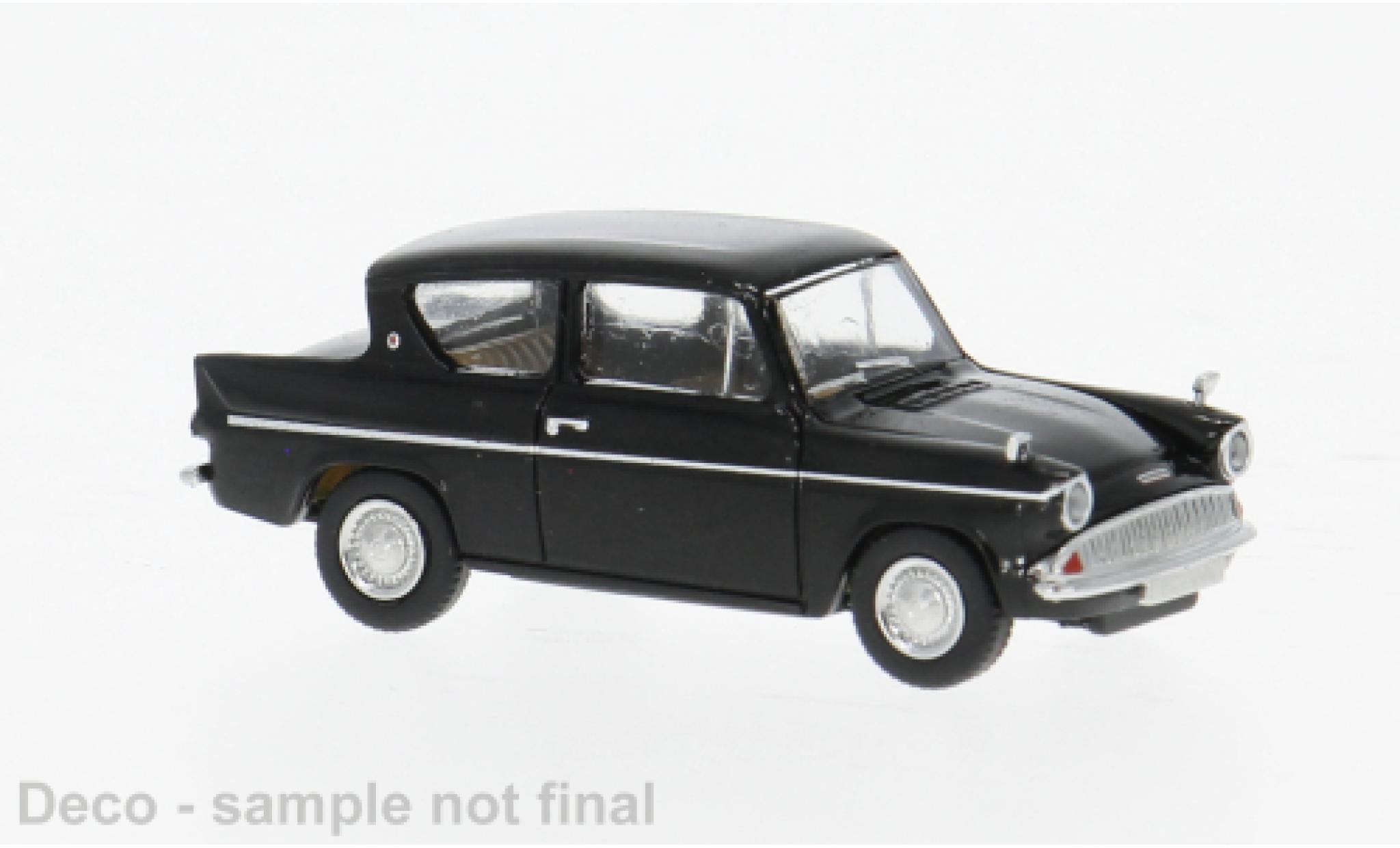 Ford Anglia 1/87 Brekina schwarz 1959 1:87 modellautos