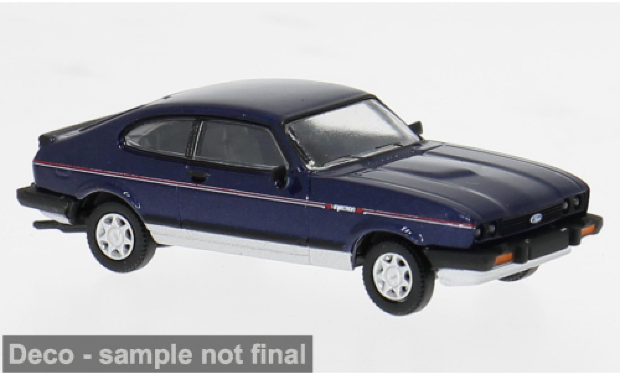 Ford Capri 1/87 Brekina III blau 1978 1:87 modellautos
