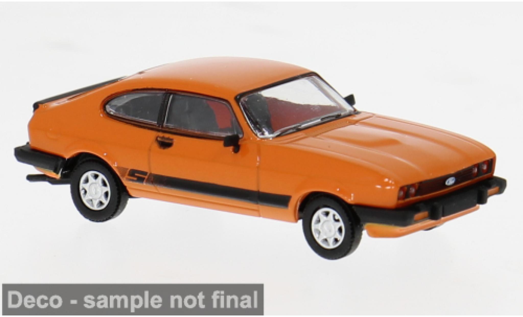 Ford Capri 1/87 Brekina III orange 1978 1:87 modellautos