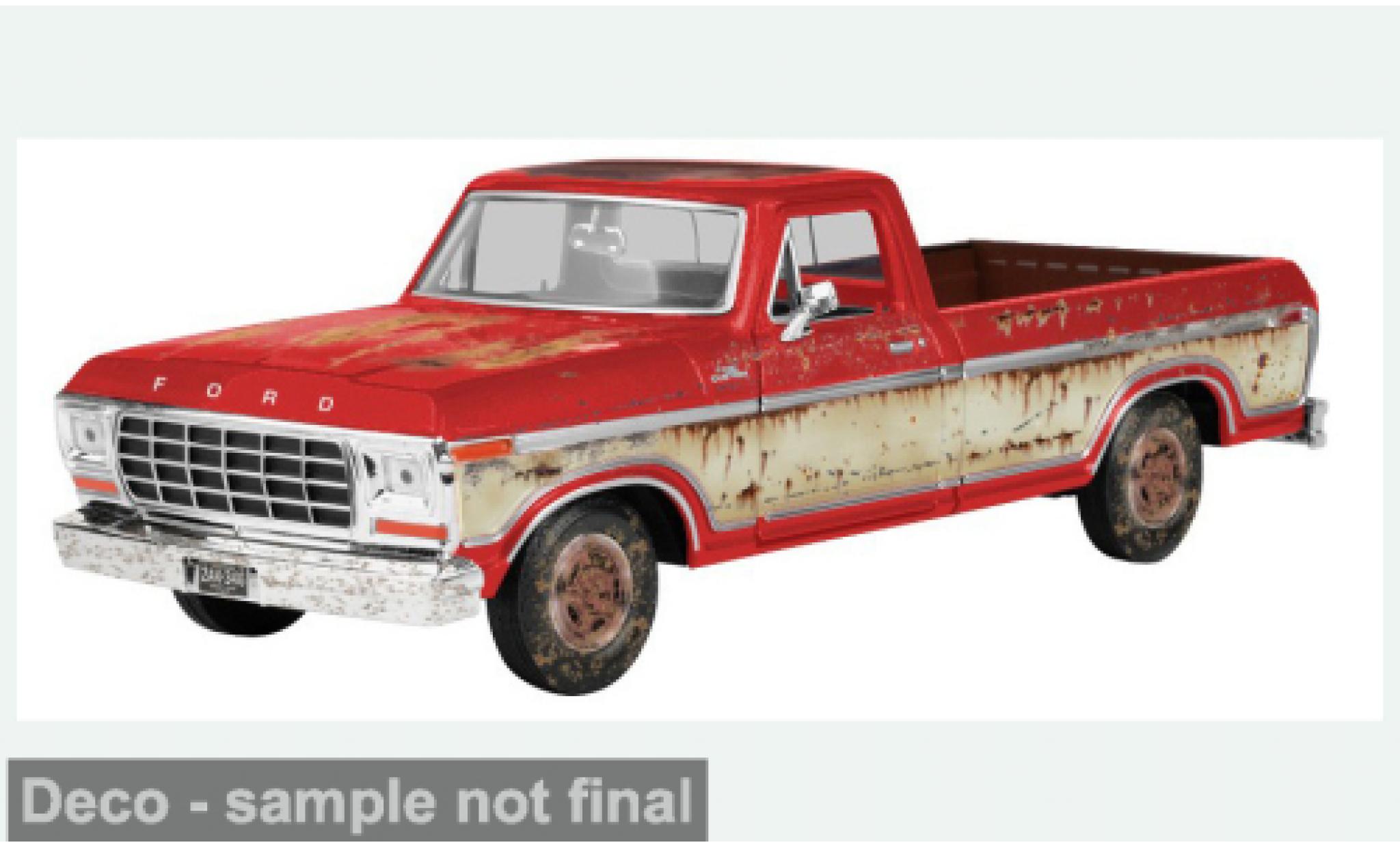 Ford F-1 1/24 Motormax 50 rot/gelb 1979 1:24 modellautos