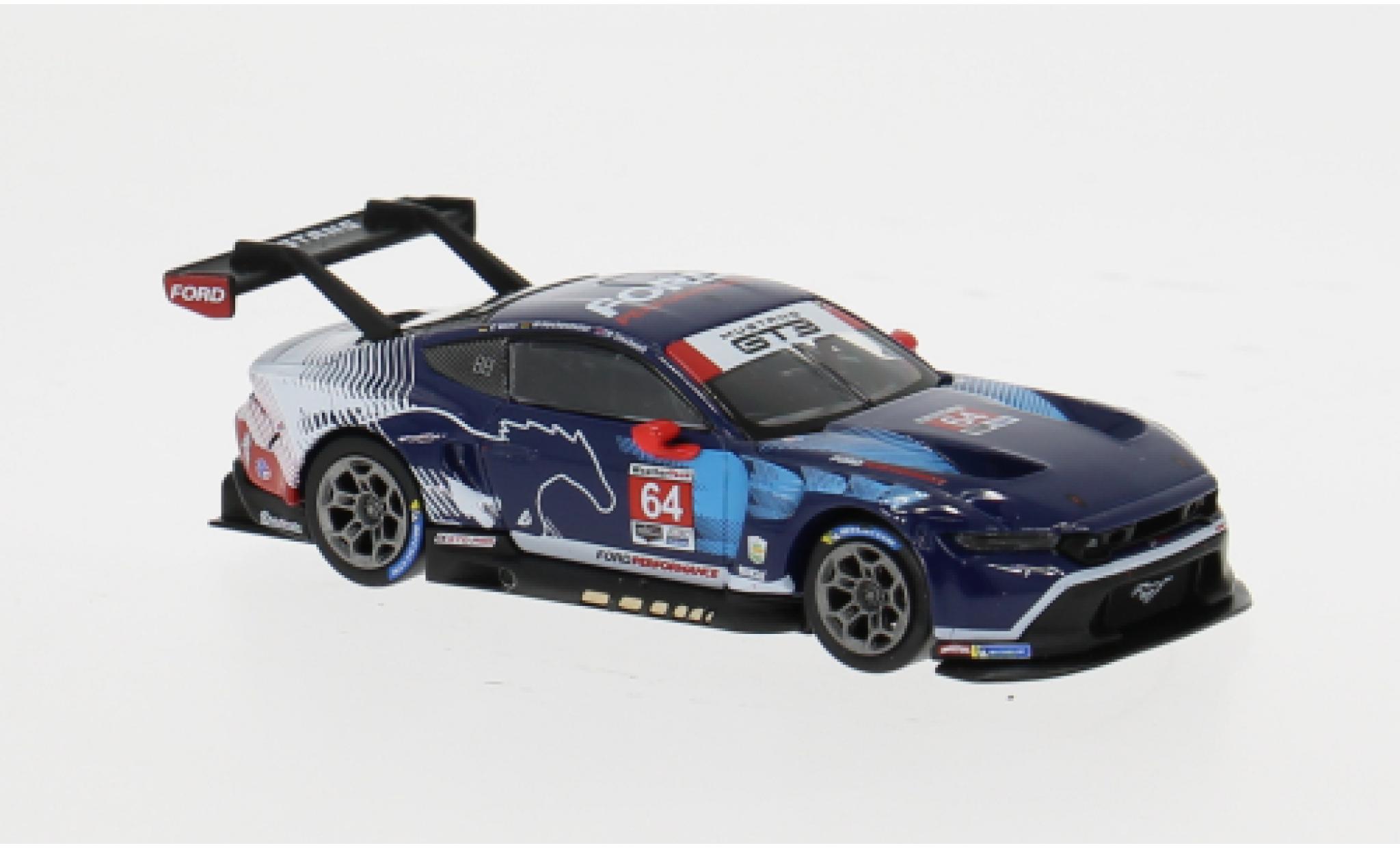 Ford Mustang 1/64 Mini GT GT3 IMSA 24h Daytona 2024 M-Sport #64 1:64 modellautos