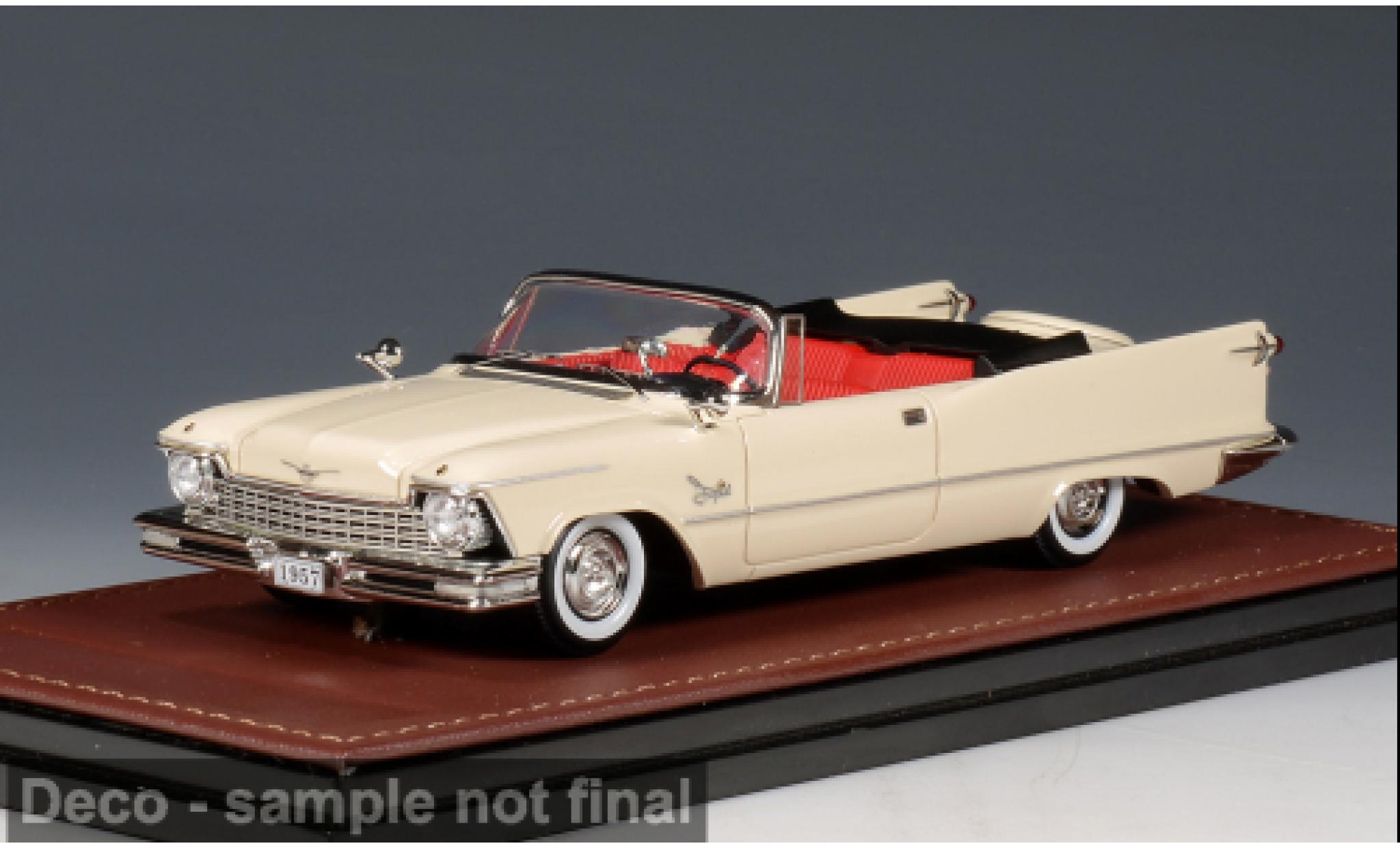 Imperial Crown GLM Cabriolet beige 1957 1:43 modellautos