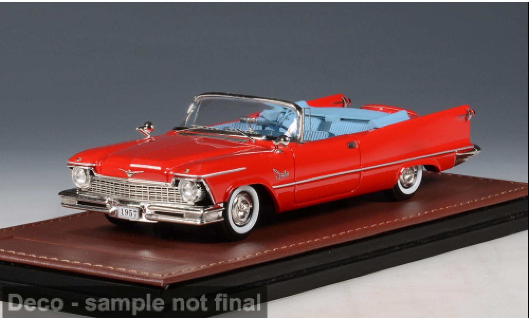 Imperial Crown GLM Cabriolet rot 1957 1:43 modellautos