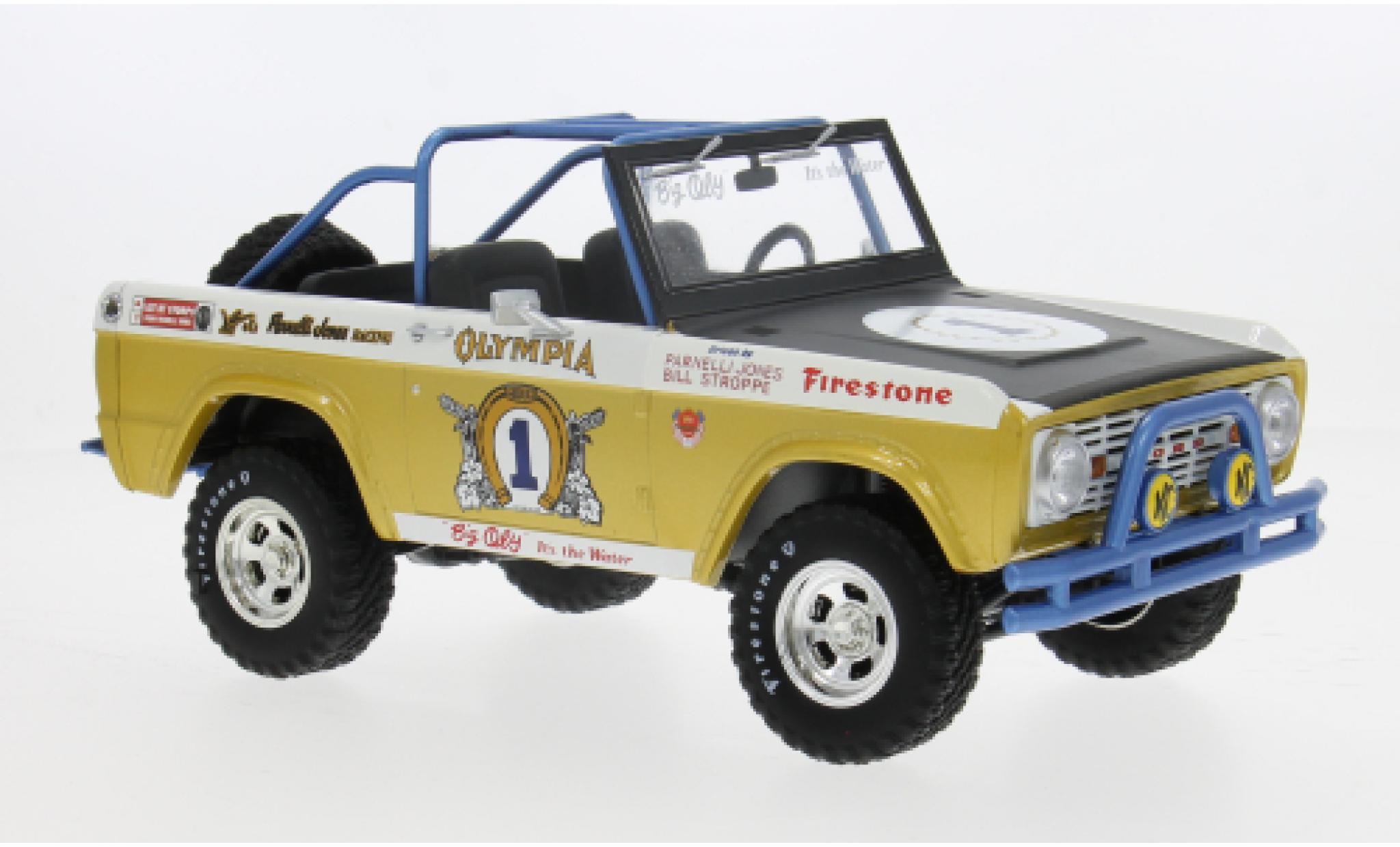 Ford Bronco Greenlight Baja 1970 Big Oly Tribute Edition 1:18 modellautos