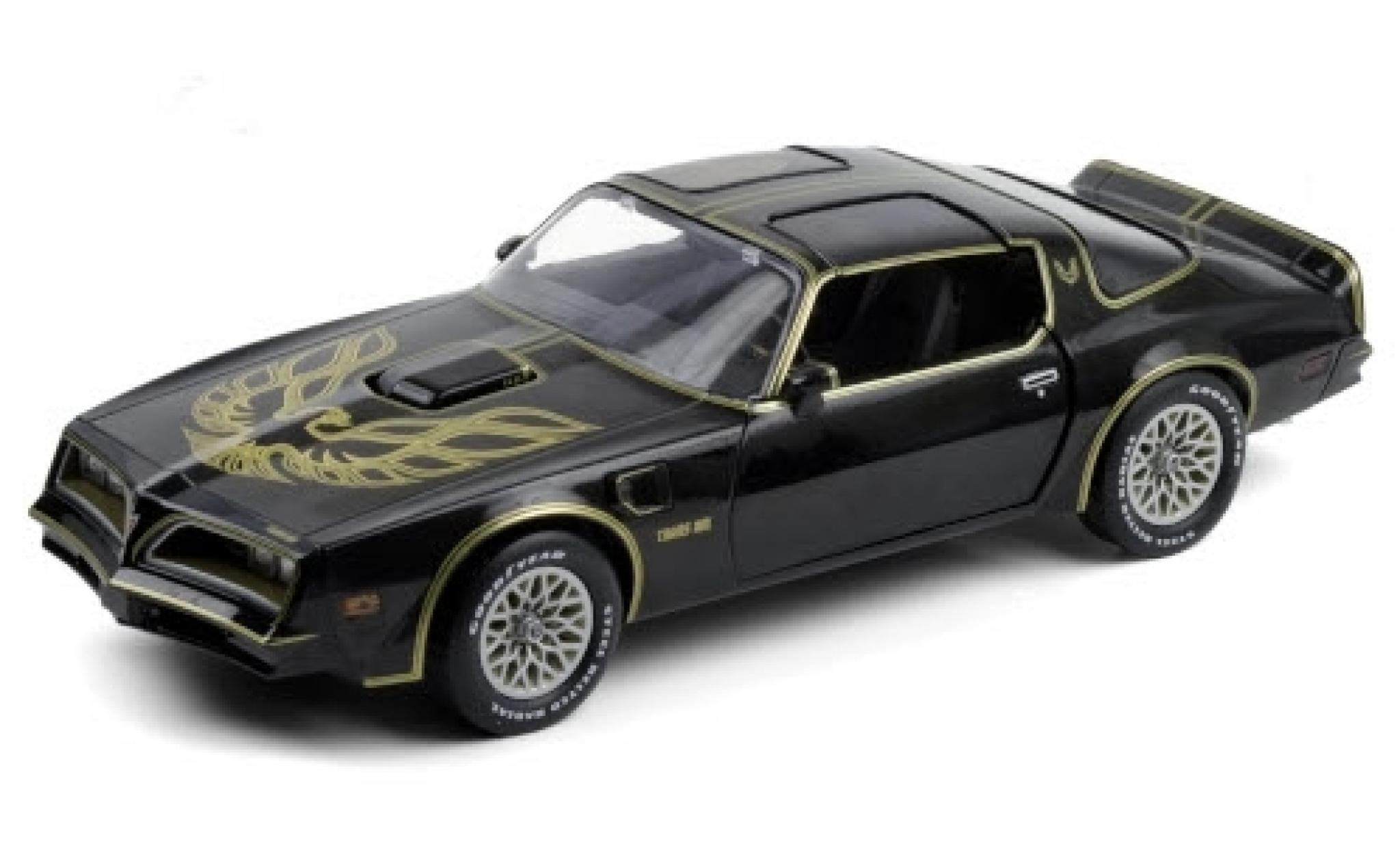 Pontiac Firebird 1/18 Greenlight Trans AM schwarz/Dekor 1977 1:18 modellautos