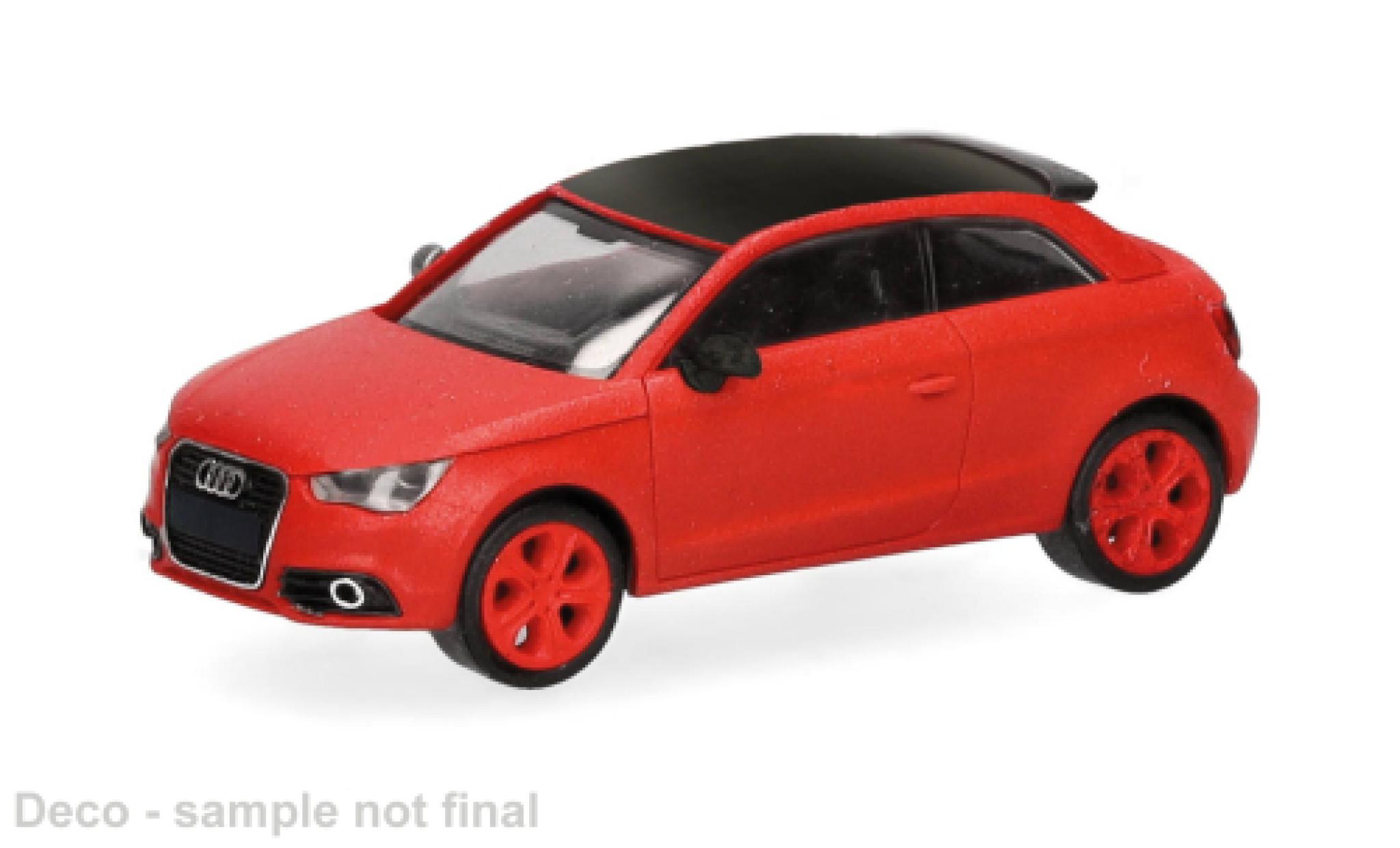 Audi S1 Herpa rot 1:87 modellautos