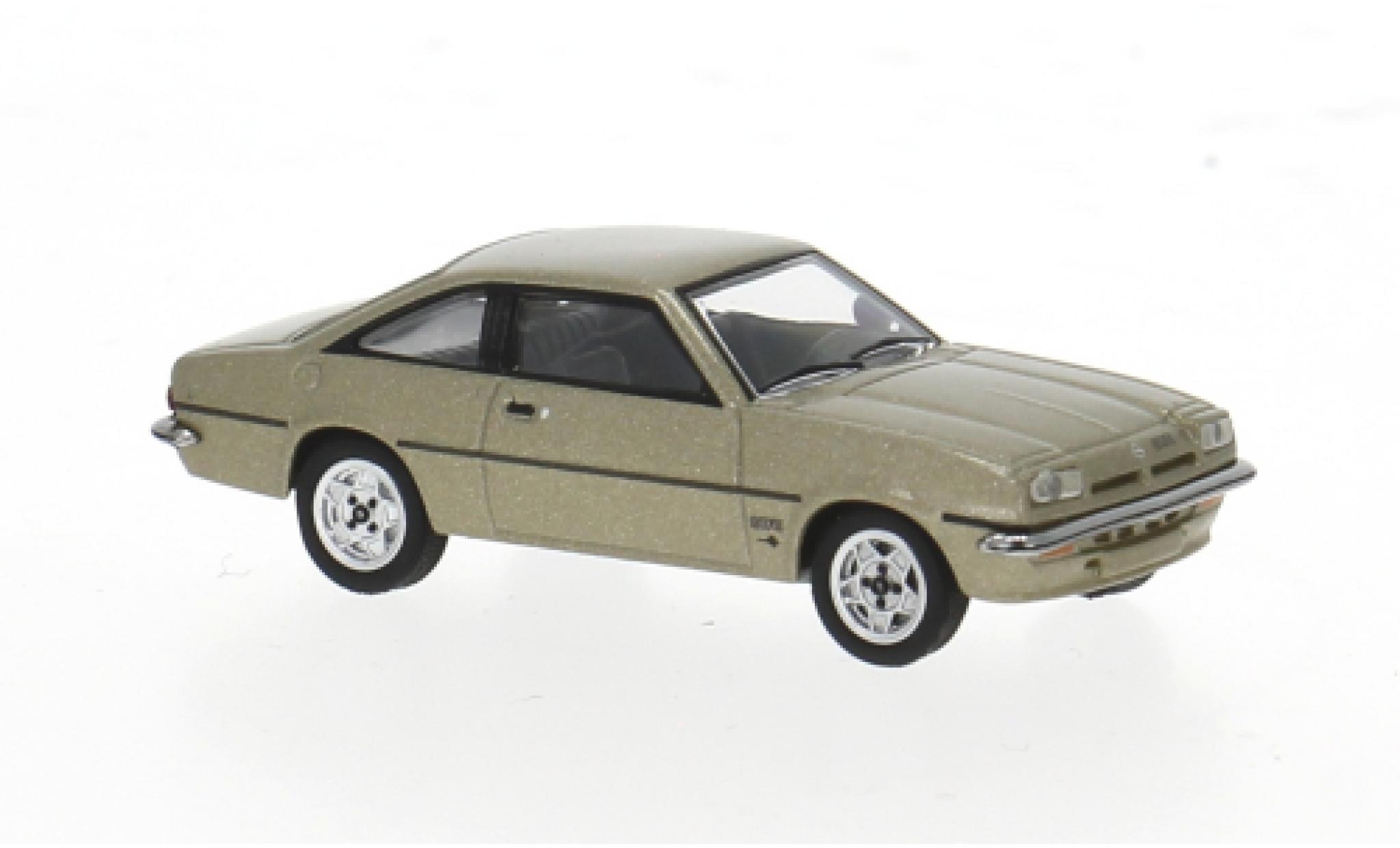 Opel Manta Herpa B gold 1:87 modellautos