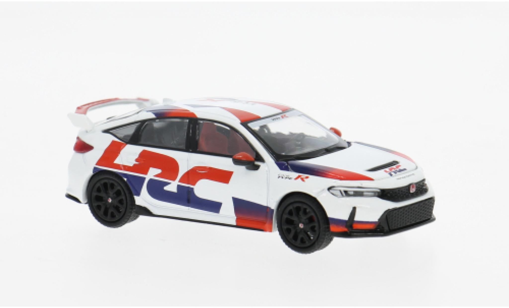 Honda Civic 1/64 Pop Race Type R (FL5) weiss/Dekor 1:64 modellautos