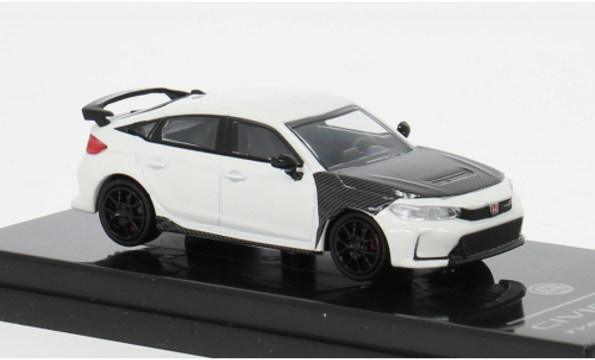 Honda Civic 1/64 Para64 Type R FL5 weiss/schwarz 2023 1:64 modellautos