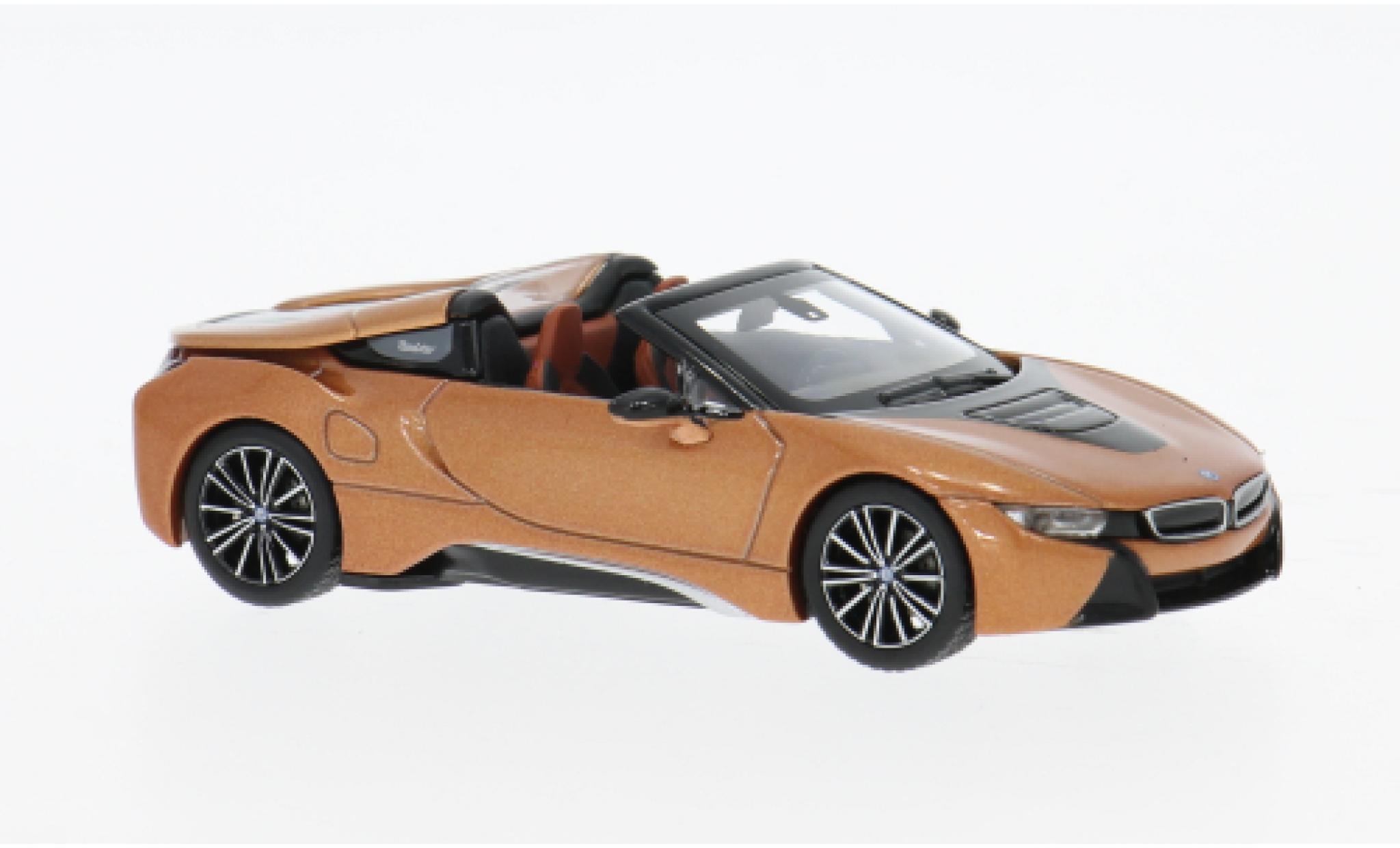 Bmw i8 I Almost Real bronze/schwarz 2013 1:64 modellautos