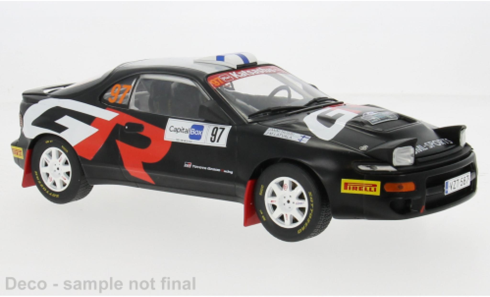 Toyota Celica 1/18 IXO GT 4 Turbo (ST 185) Rally Costa Brava 2025 #97 1:18 modellautos