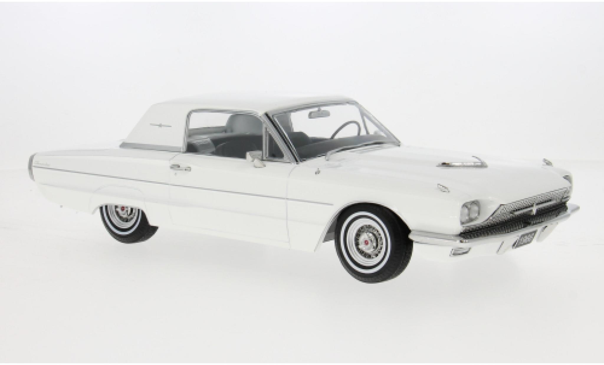 Ford Thunderbird 1/18 KK Scale Coupe weiss 1966 1:18 modellautos