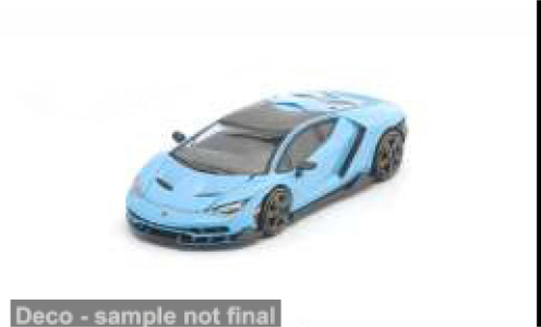 Lamborghini Centenario 1/64 Pop Race blau 1:64 modellautos