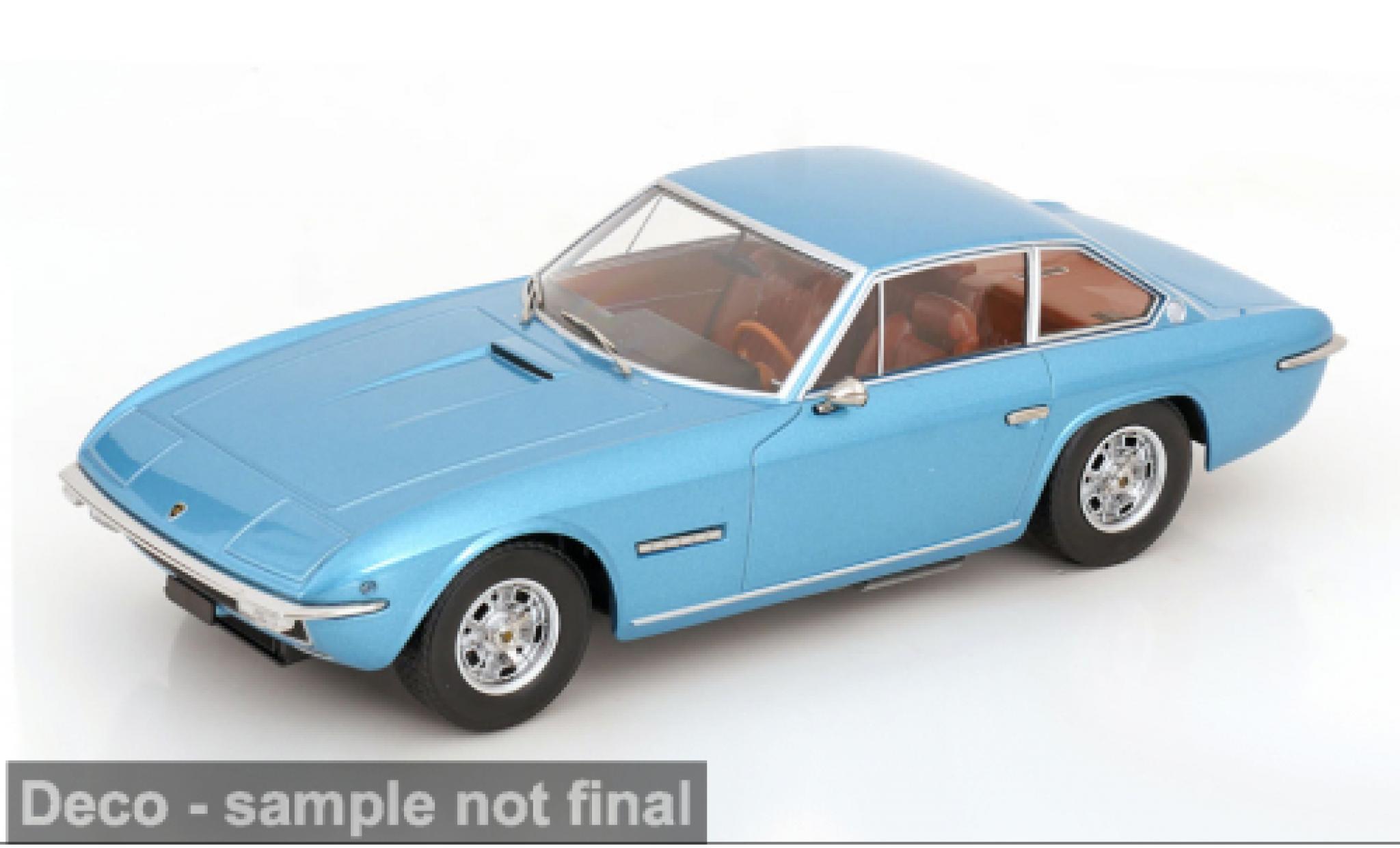 Lamborghini Islero 1/18 KK Scale S blau 1969 1:18 modellautos