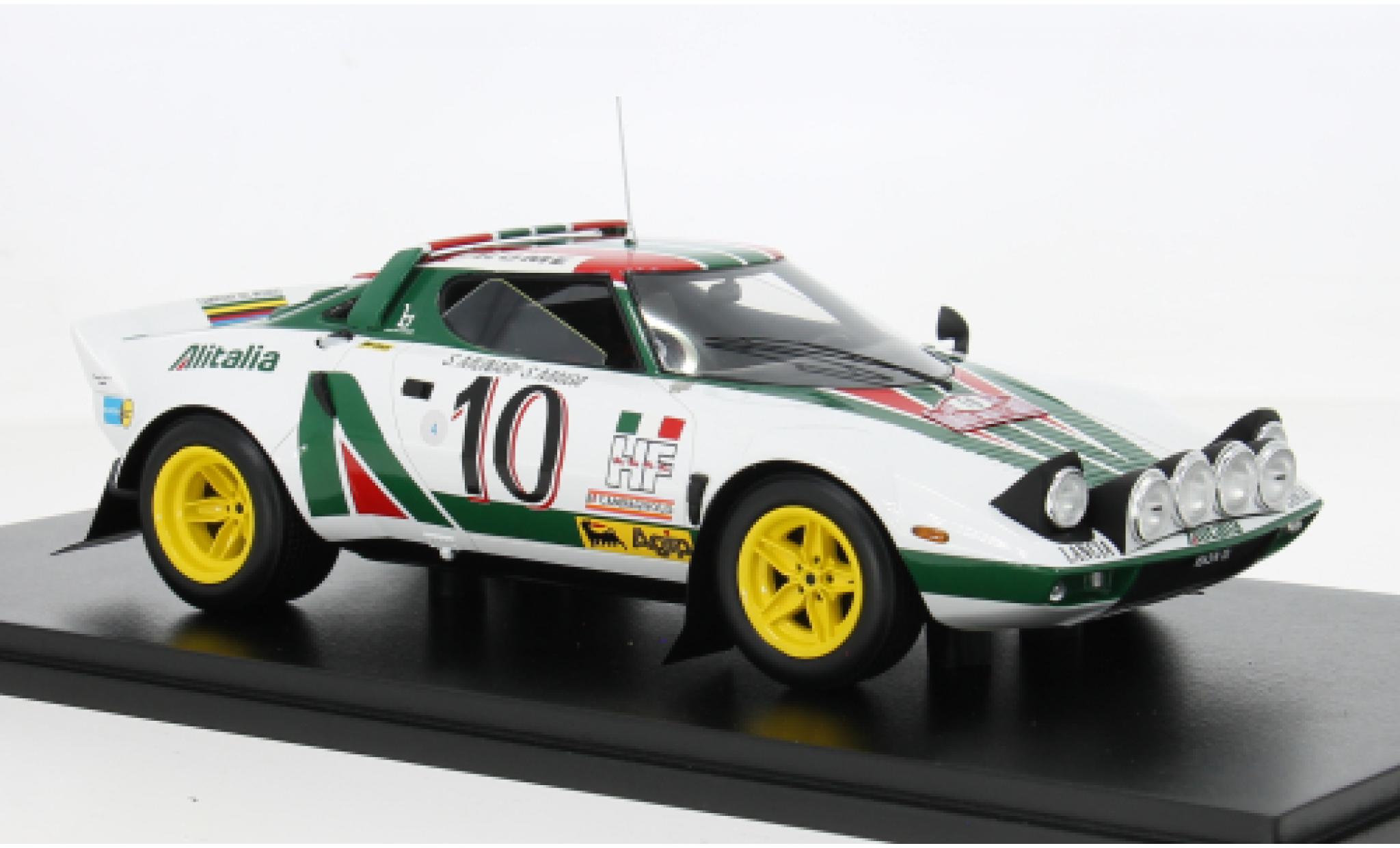 Lancia Stratos 1/18 Spark Rally Monte Carlo 1976 #10 S.Munari/S.Maiga 1:18 modellautos