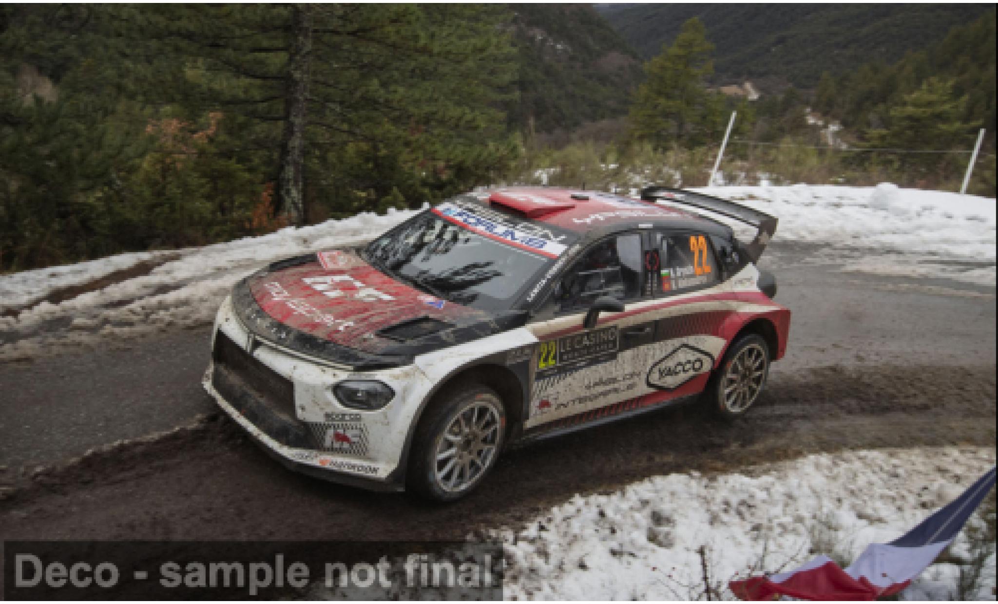 Lancia Ypsilon 1/43 IXO Rally2 HF Integrale Rallye Monte Carlo 2026 #22 N.Gryazin/K.Aleksandrov 1:43 modellautos