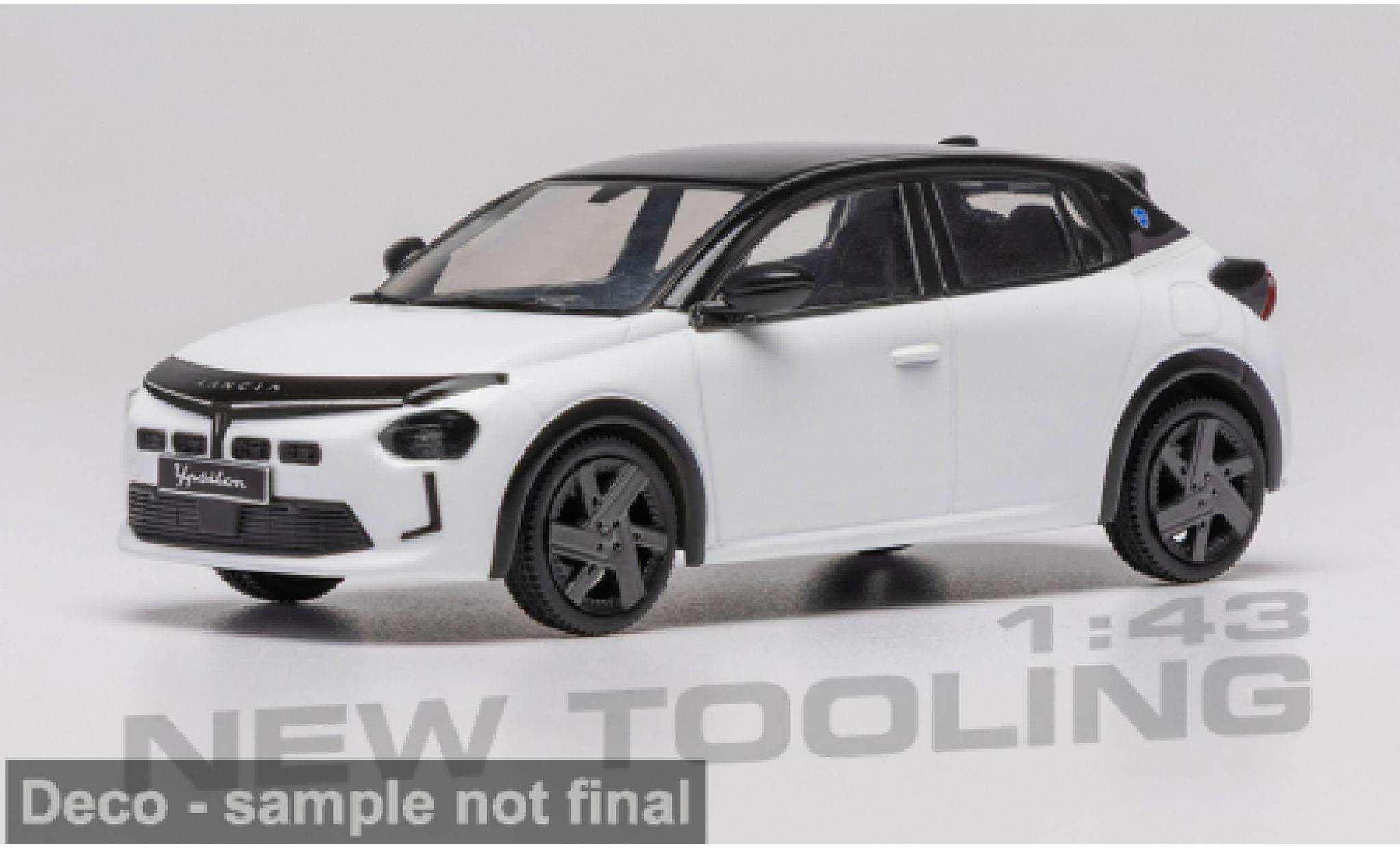 Lancia Ypsilon 1/43 IXO weiss/schwarz 2025 1:43 modellautos