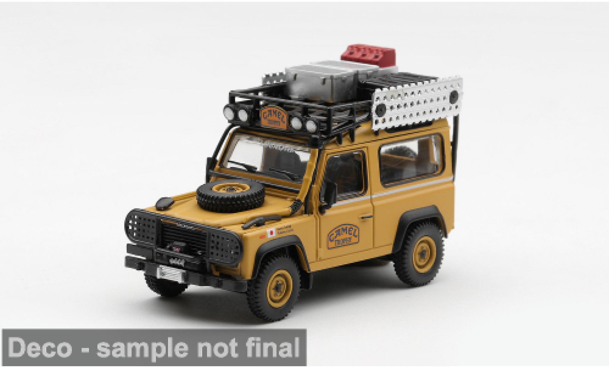 Land Rover Defender 1/64 Mini GT 90 Camel Trophy Camel Trophy Borneo 1985 Camel Trophy Team Japan Camel Trophy 1:64 modellautos