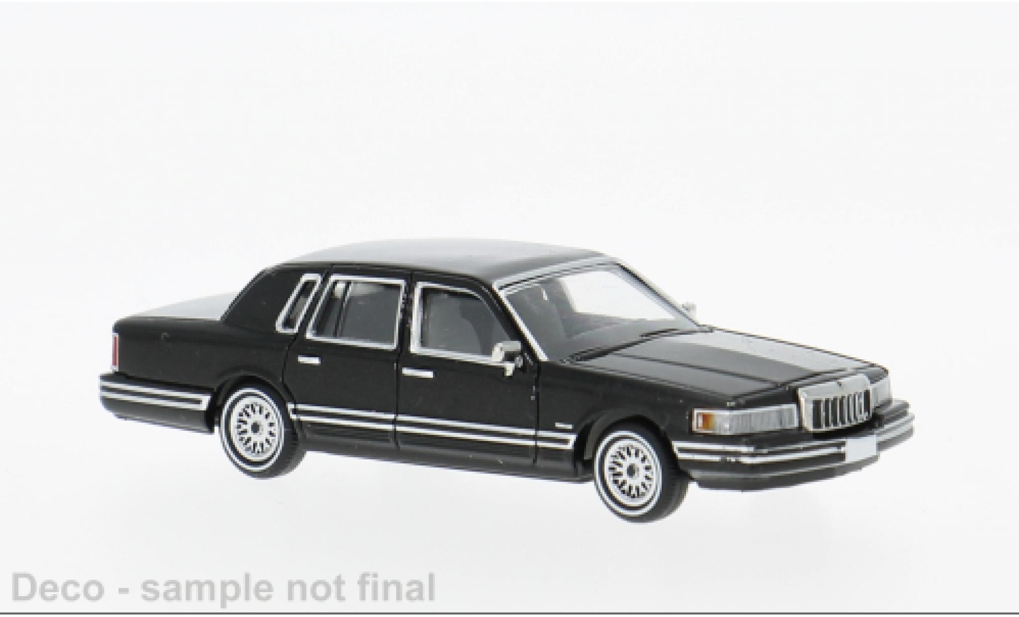 Lincoln Town Car 1/87 PCX87 schwarz 1991 1:87 modellautos