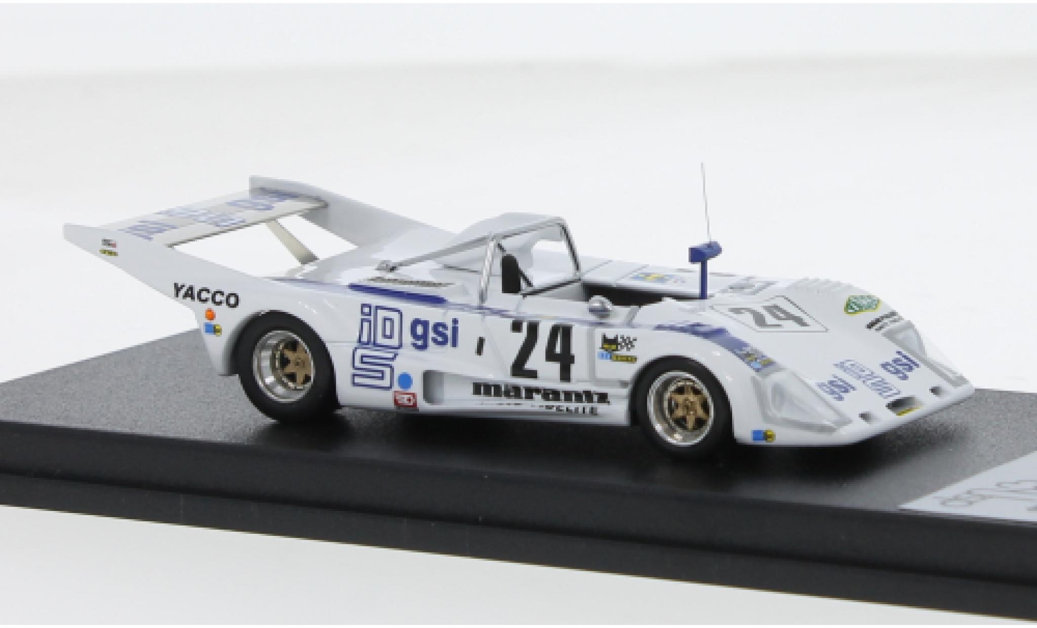 Lola T298 1/43 Trofeu 24h Le Mans 1980 #24 B.Verdier/M.Sourd 1:43 modellautos