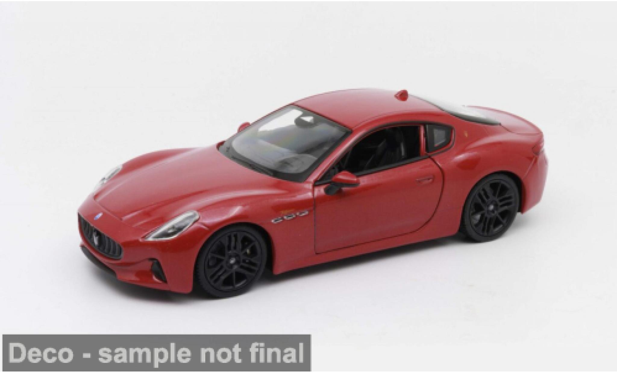 Maserati Gran Turismo 1/24 Welly Folgore rot 2023 1:24 modellautos