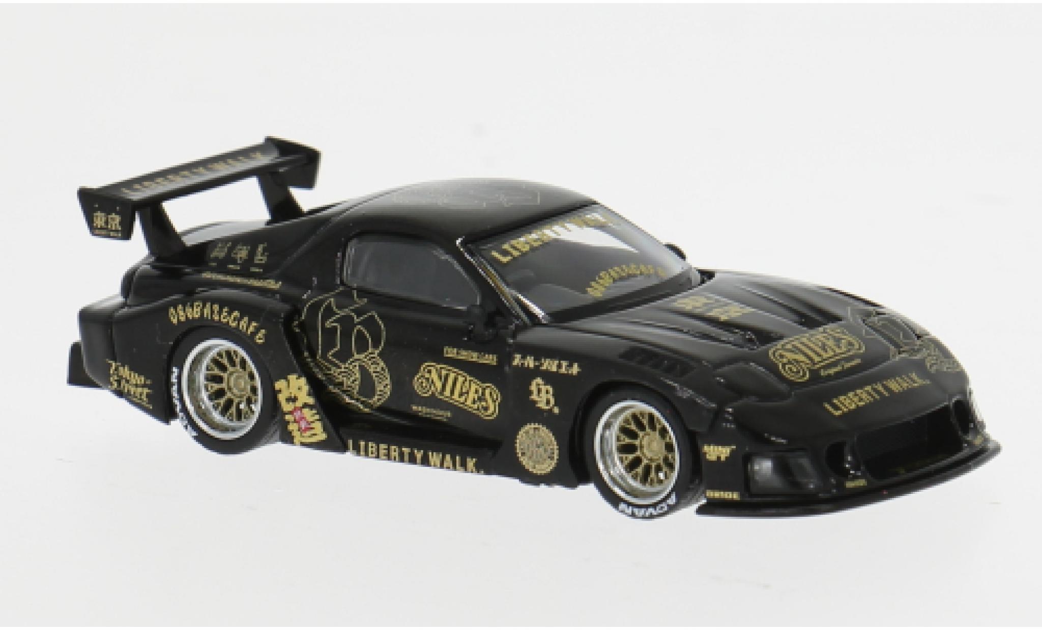 Mazda RX7 1/64 Mini GT (FD3S) LB-Super Silhouette schwarz 2025 1:64 modellautos