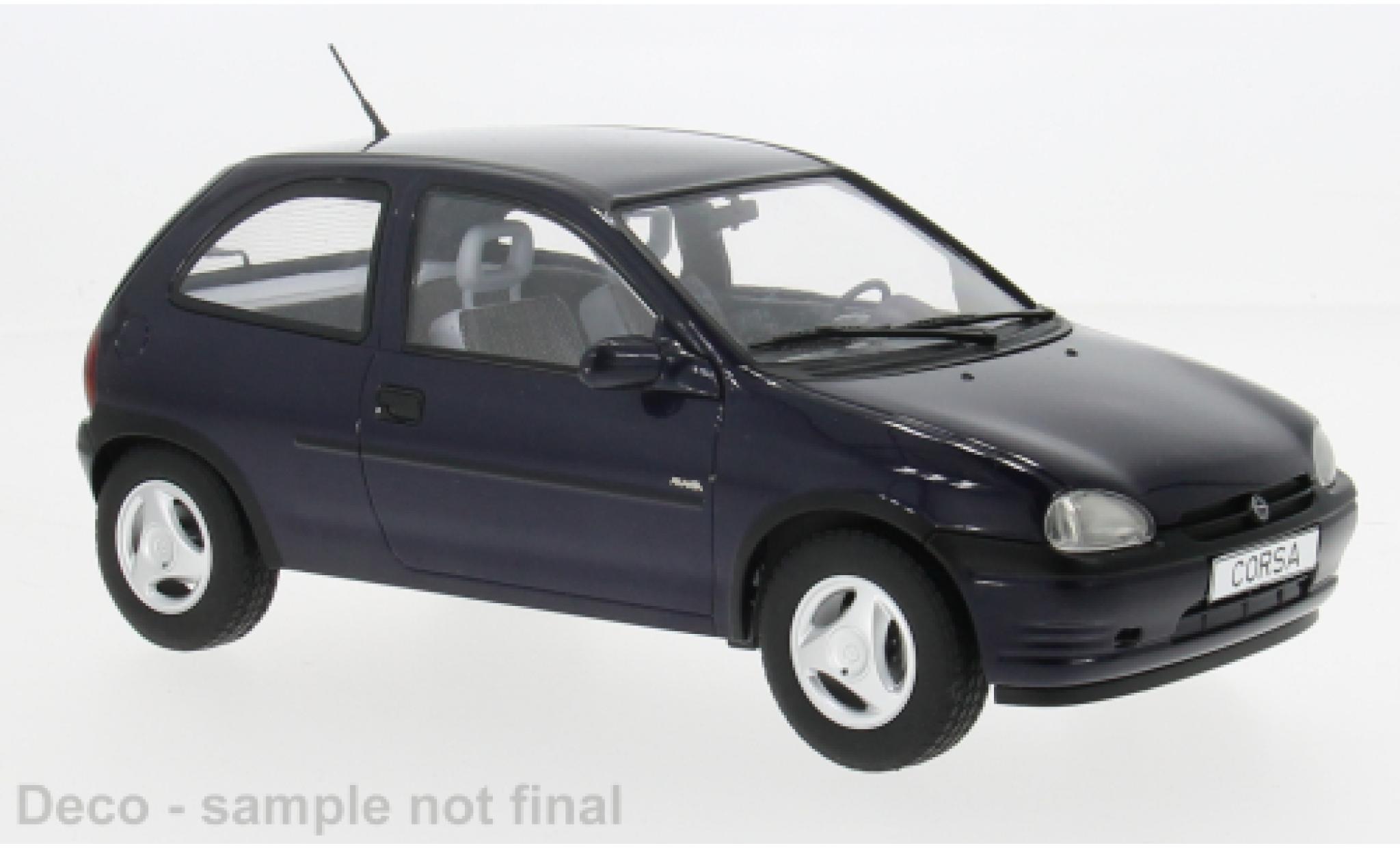 Opel Corsa MCG B Atlanta blau 1993 1:18 modellautos