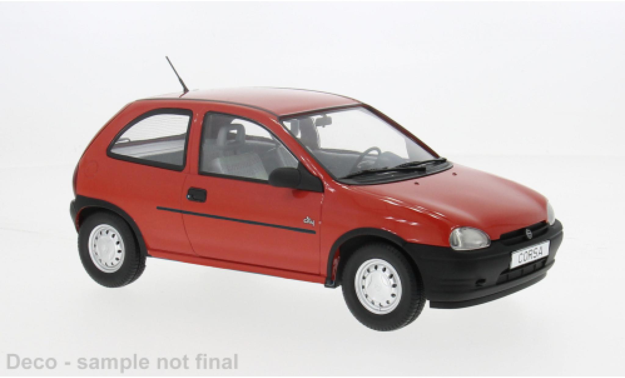 Opel Corsa MCG B rot 1993 1:18 modellautos