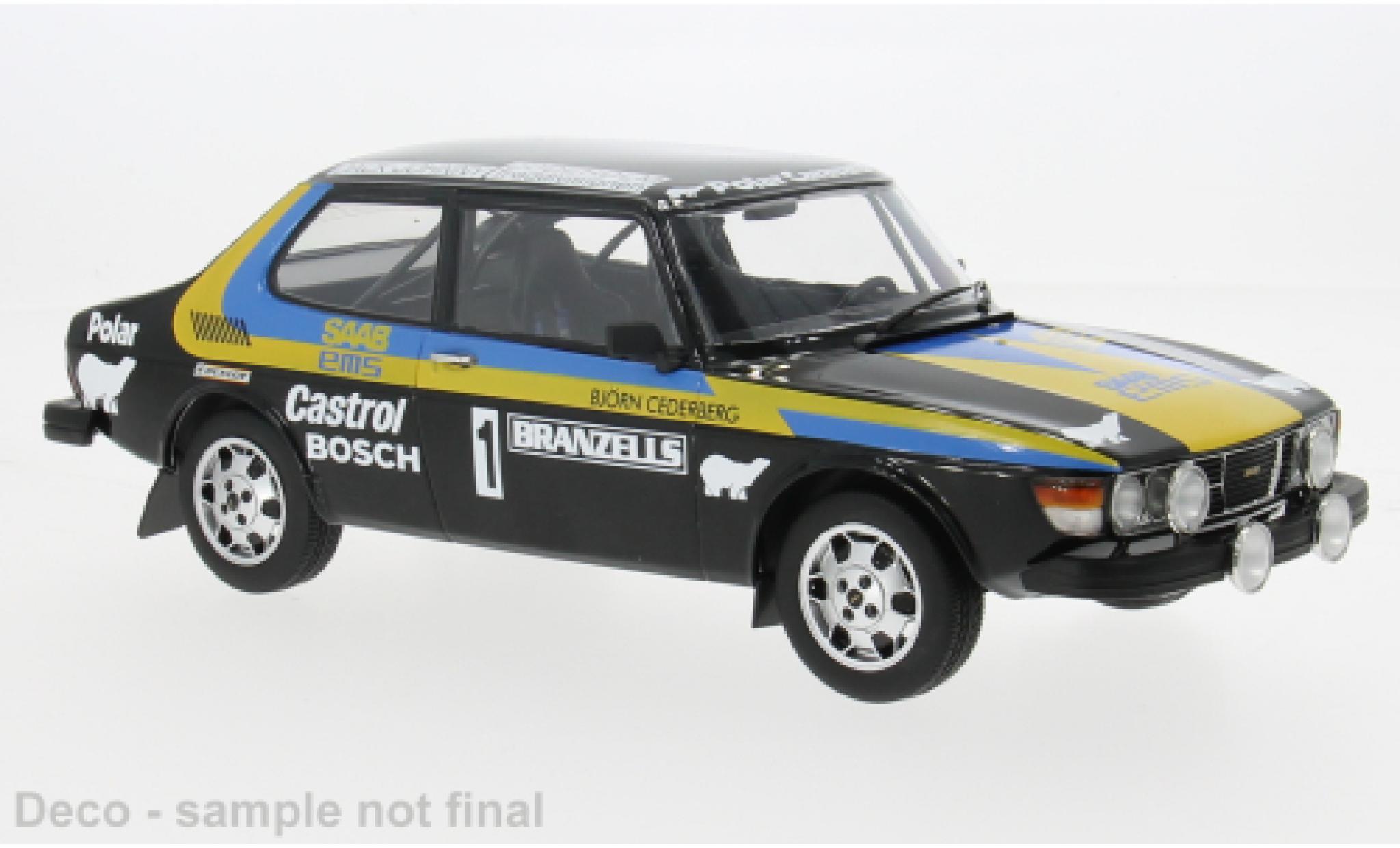 Saab 99 MCG EMS 1977 #1 1:18 modellautos