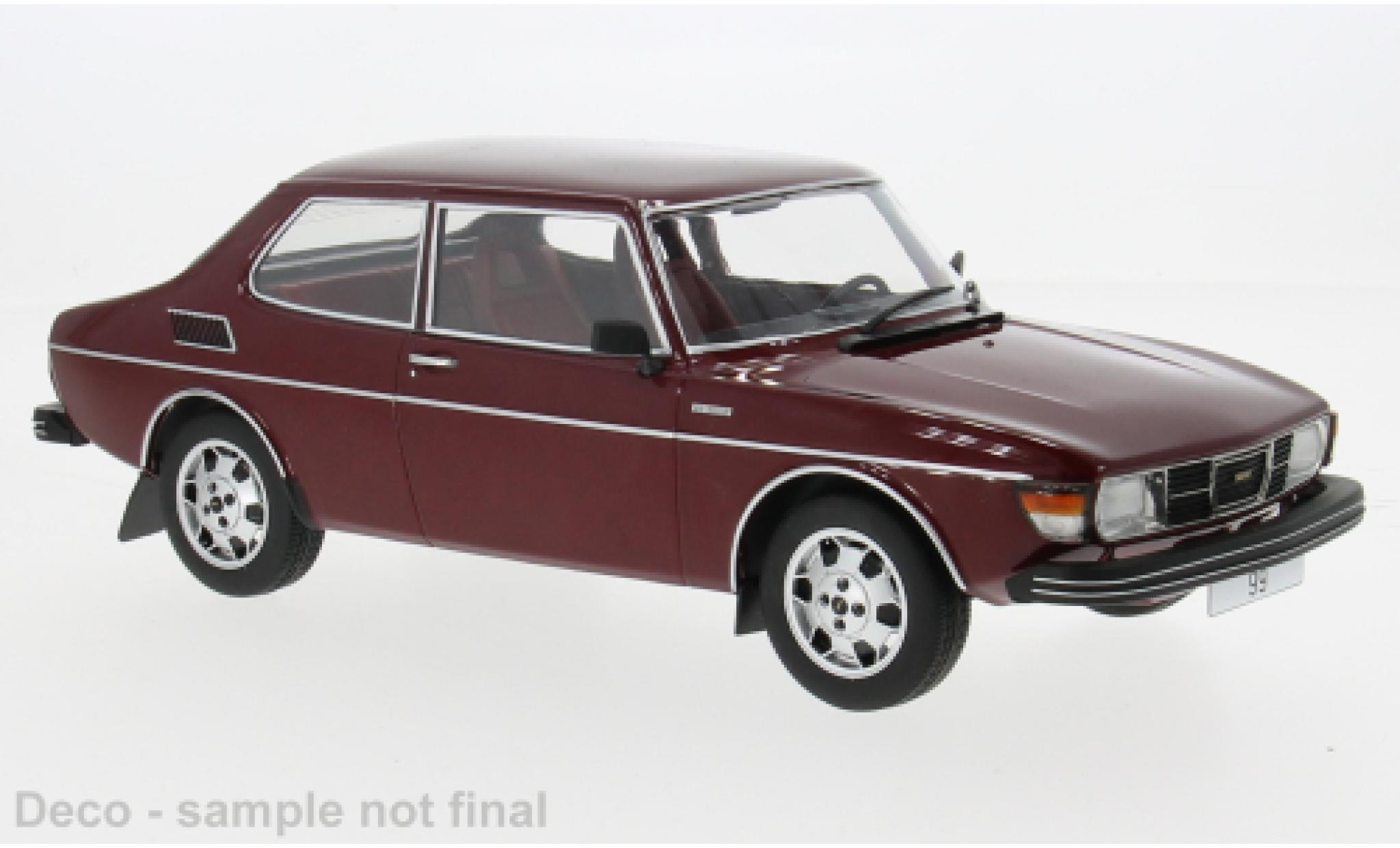 Saab 99 MCG EMS rot 1977 1:18 modellautos