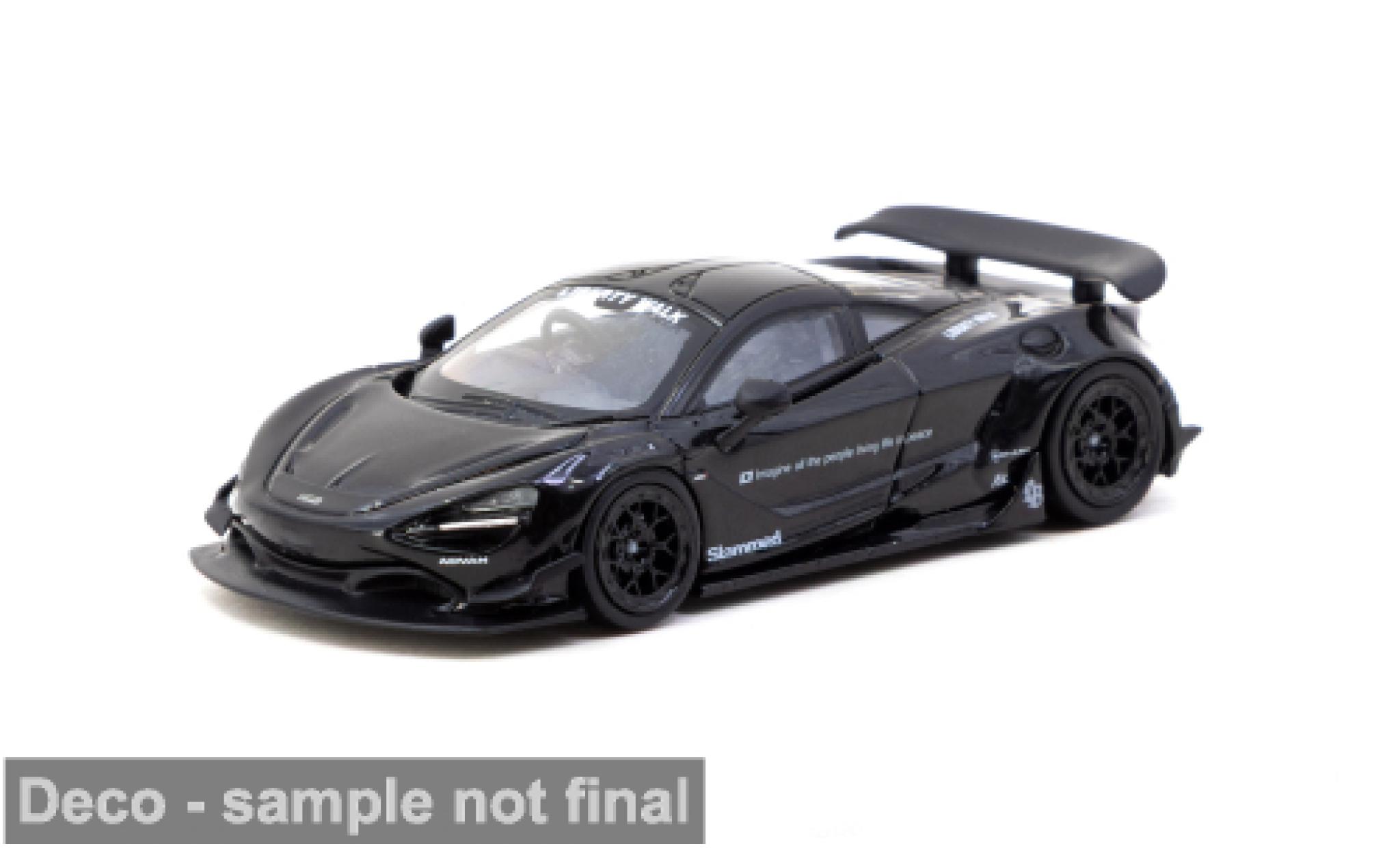 McLaren 720 1/64 Tarmac Works S LB-Works schwarz 1:64 modellautos