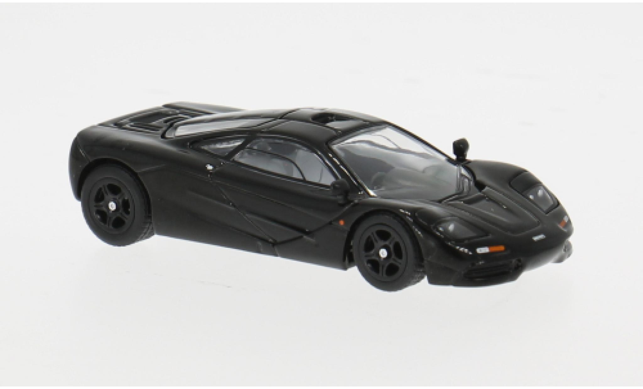 McLaren F1 1/64 Pop Race schwarz 1:64 modellautos