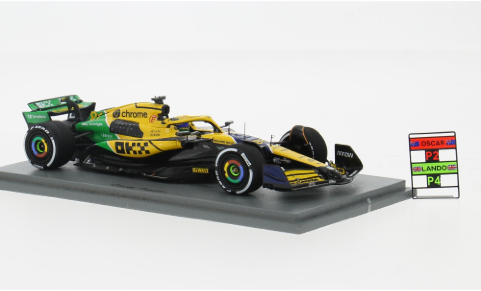 McLaren F1 1/43 Spark MCL38 GP Monaco 2024 Team #81 O.Piastri 1:43 modellautos