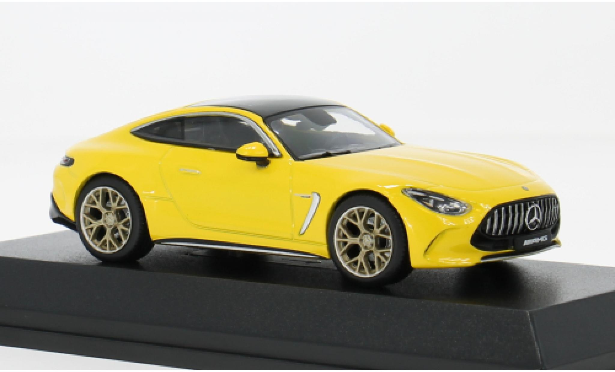 Mercedes AMG GT 1/43 iScale 63 4Matic gelb 2023 1:43 modellautos