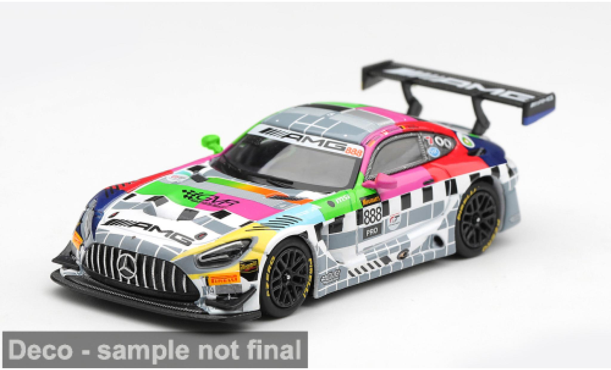 Mercedes AMG GT 1/64 Mini GT 3 EVO 12h Bathurst 2025 -AMG Team GMR #888 M.Engel/M.Grenier 1:64 modellautos