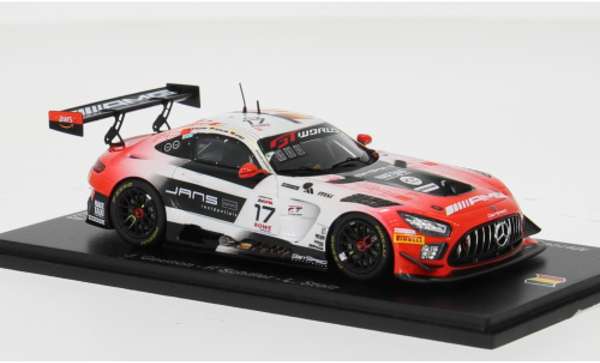 Mercedes AMG GT 1/43 Spark 3 EVO 24h Spa 2025 M-AMG Team GetSpeed #17 L.Stolz/J.Gounon 1:43 modellautos
