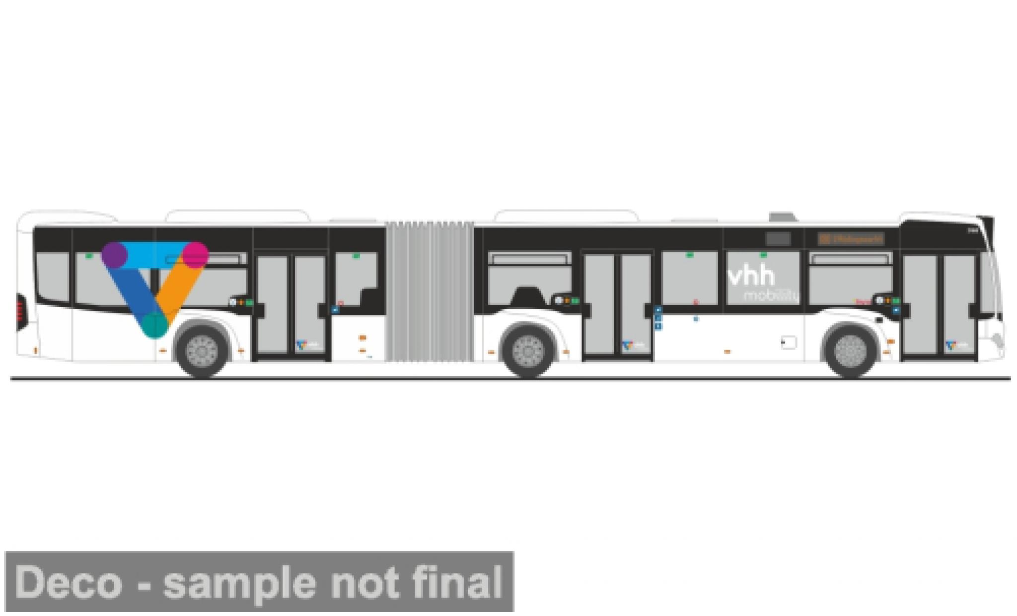 Mercedes Citaro 1/87 Rietze G 2012 VHH Mobility 1:87 modellautos