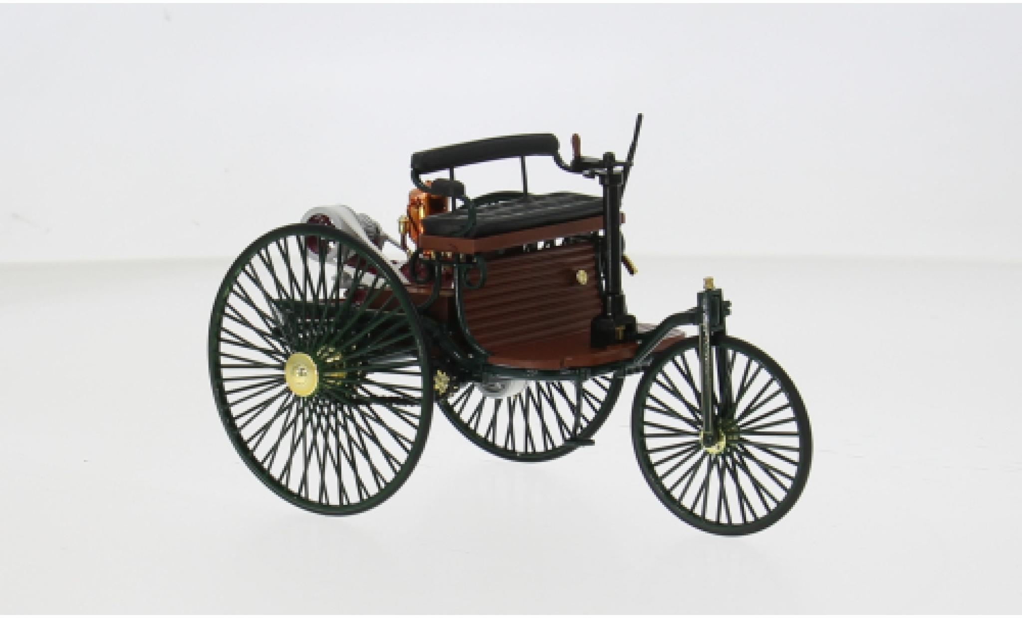 Mercedes Patent 1/18 Norev Motorwagen Holzoptik/schwarz 1886 1:18 modellautos
