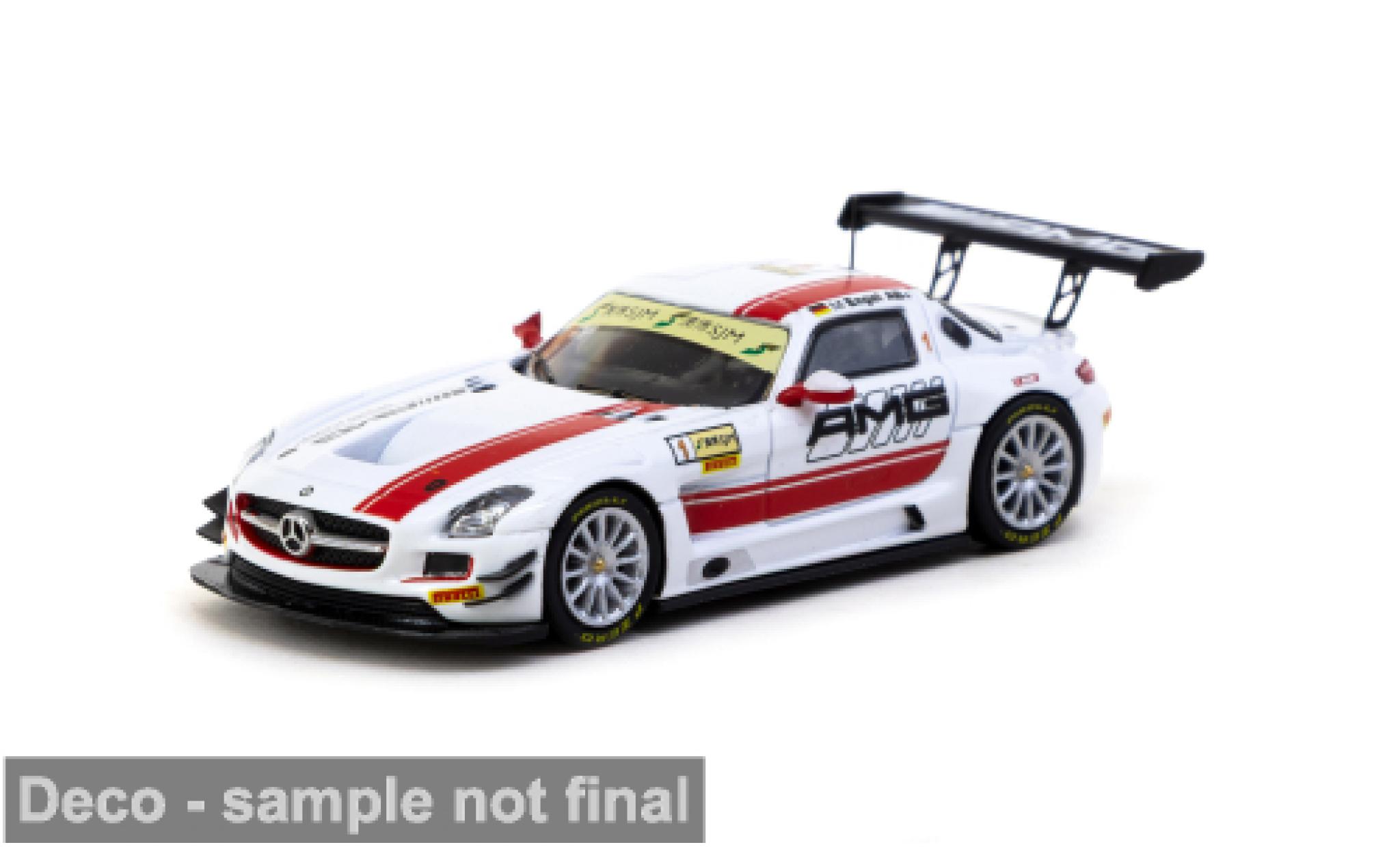 Mercedes SLS 1/64 Tarmac Works AMG GT3 FIA GT World Cup Macau GT Cup 2015 AMG Driving Academy #1 M.Engel 1:64 modellautos