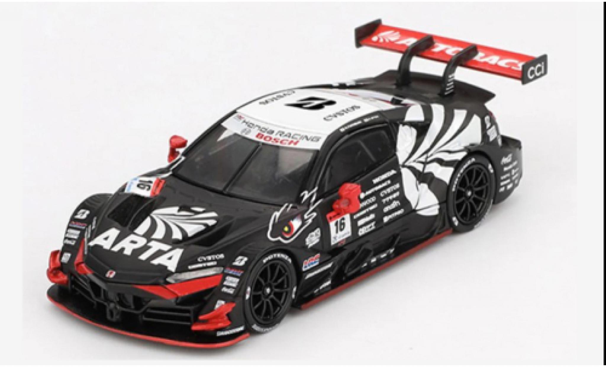 Honda NSX 1/64 Mini GT -GT Type S GT500 Super GT Japan 2023 Racing #16 1:64 modellautos