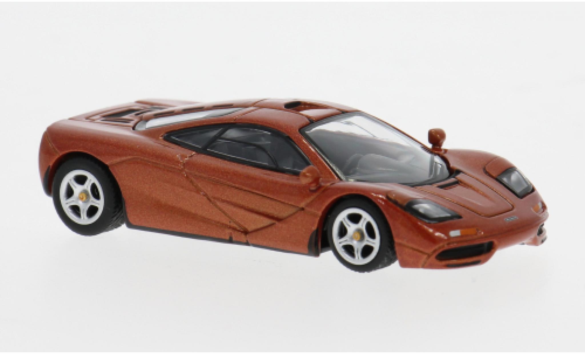 McLaren F1 1/64 Mini GT orange 1:64 modellautos