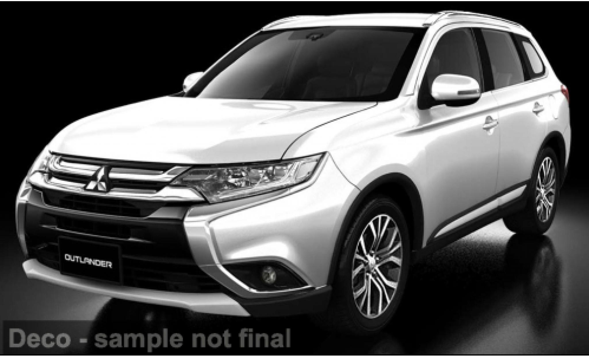 Mitsubishi Outlander 1/43 Vitesse weiss 2018 1:43 modellautos