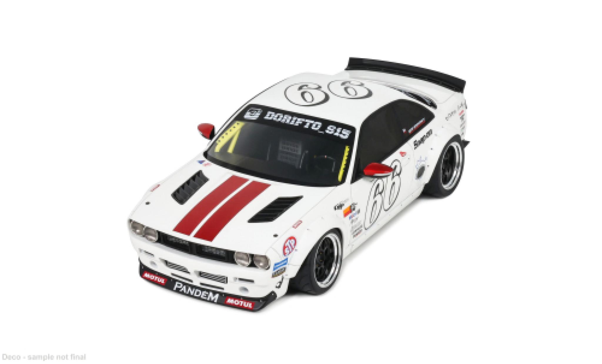 Nissan Silvia 1/18 Ottomobile S14 Boss Rocket Bunny weiss 2024 1:18 modellautos