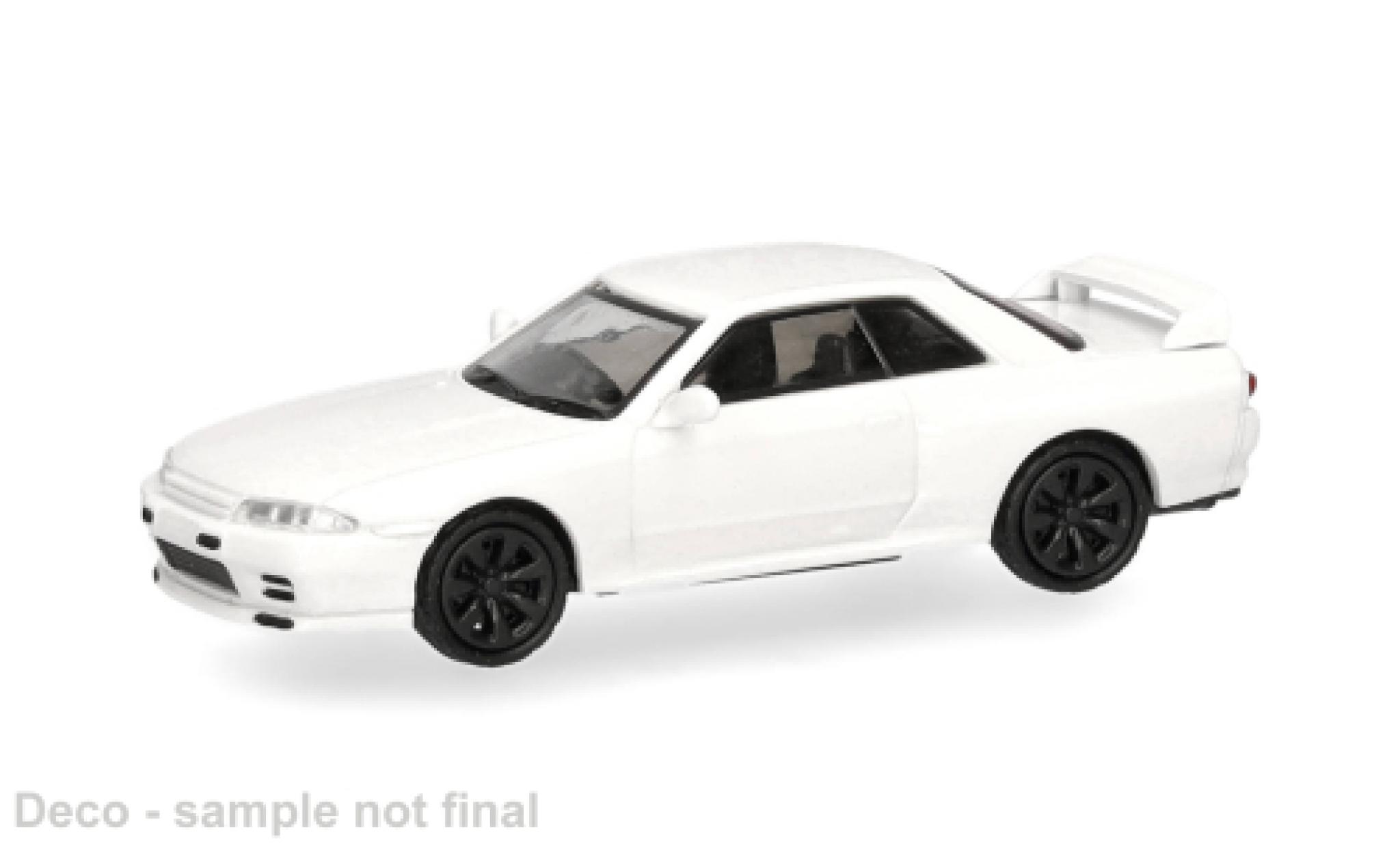 Nissan Skyline 1/87 Micro City 87 GTR (R32) weiss 1:87 modellautos